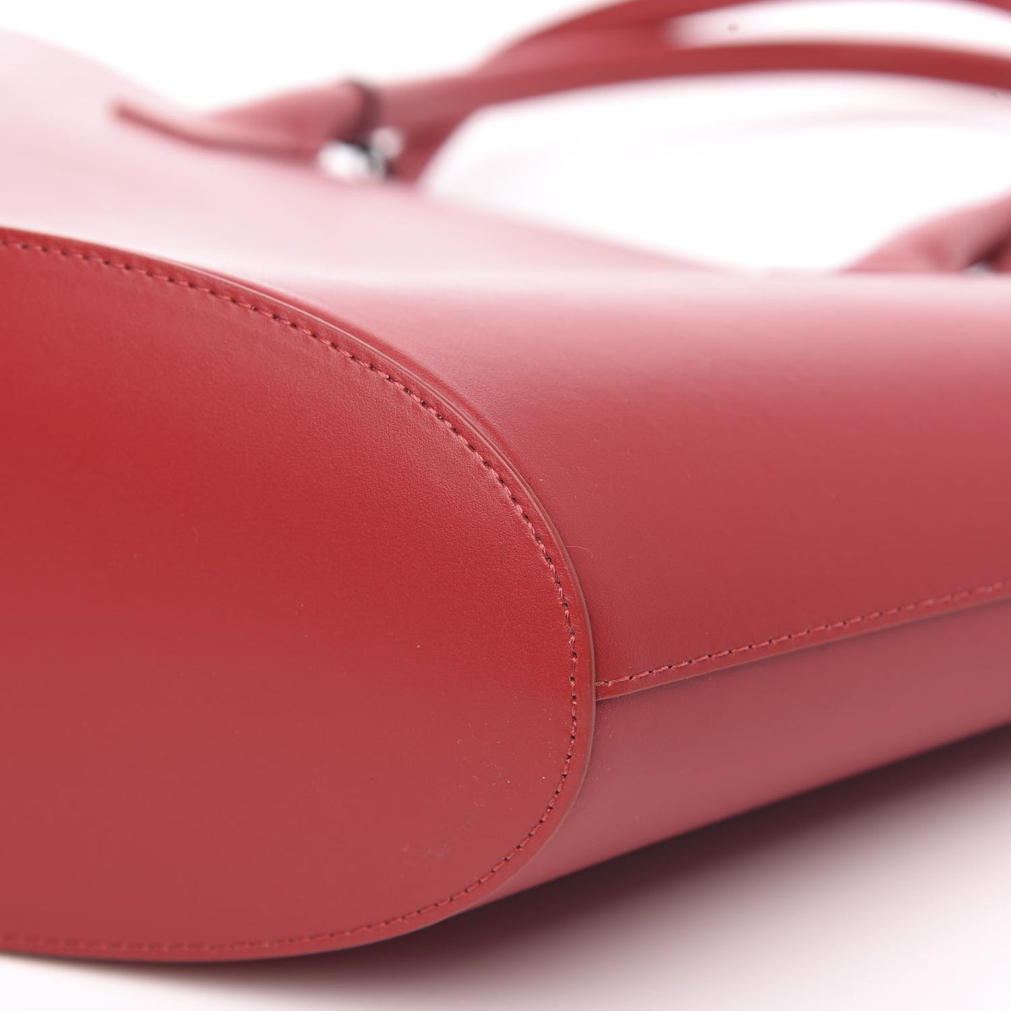 Calfskin Triangle Tote Flamma