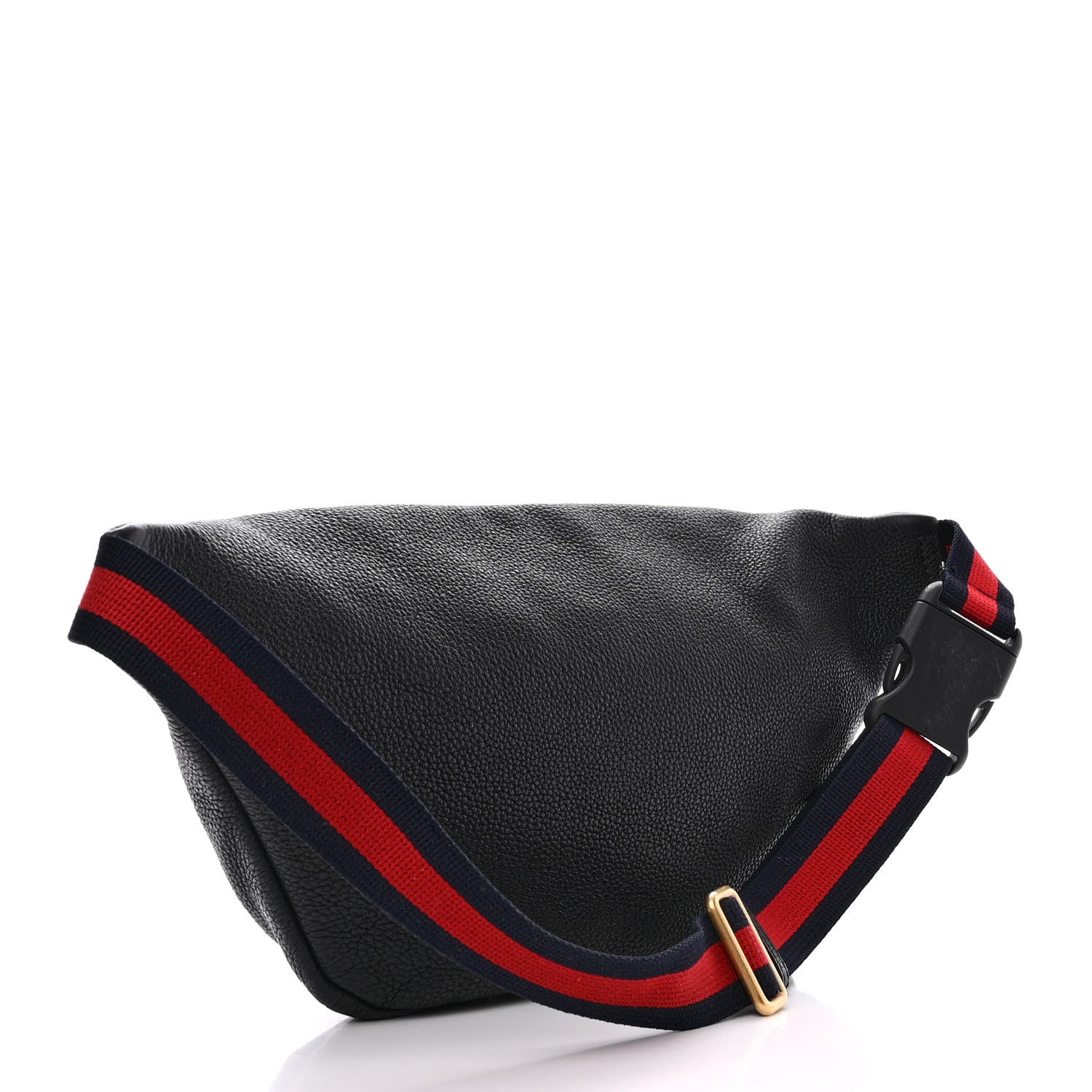 Gucci Grained Calfskin Coco Capitan Logo Belt Bag Black 3 of 15
