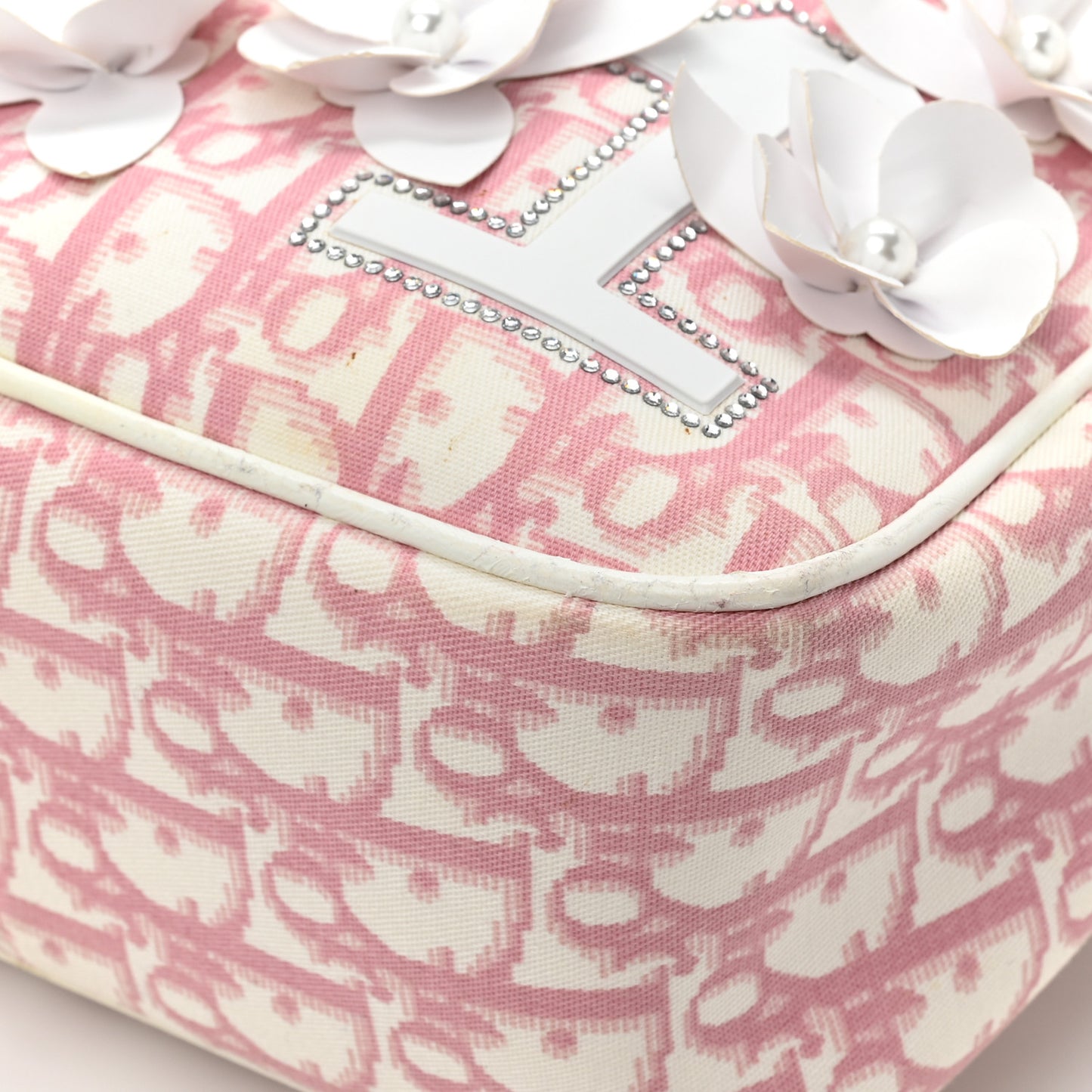Monogram Girly Messenger Bag Pink