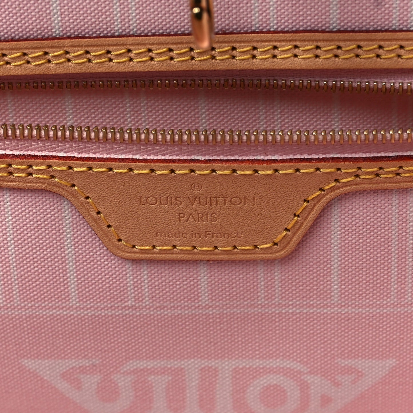 Monogram Giant By The Pool Neverfull MM Light Pink