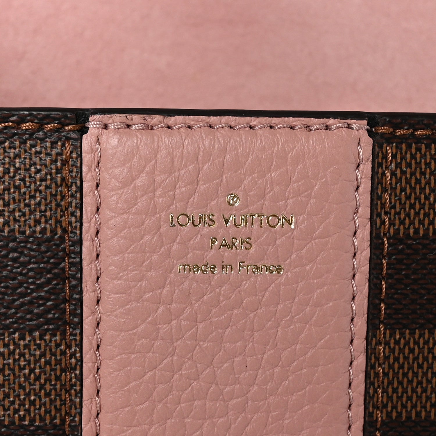 Louis Vuitton Damier Ebene Cuir Taurillon Wight Magnolia 6 of 9