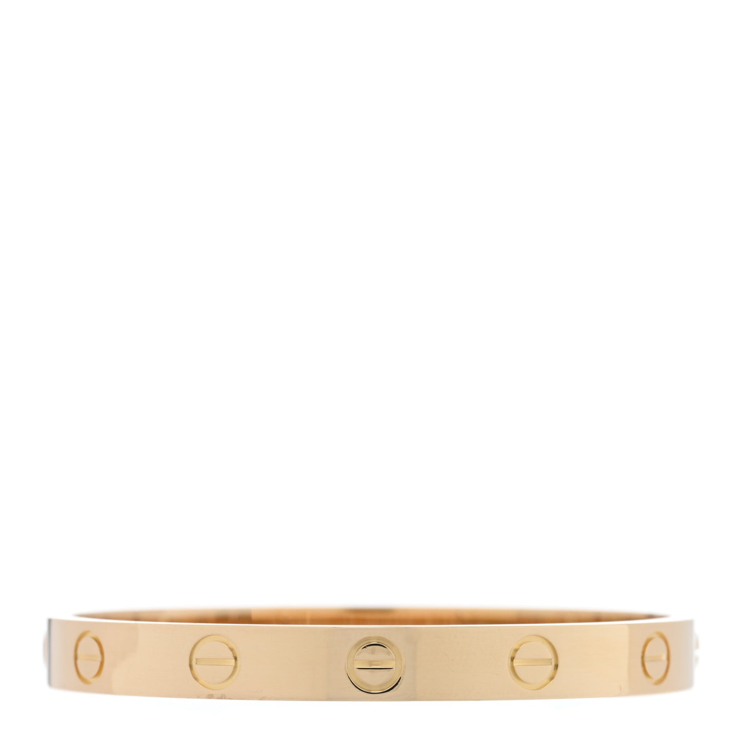 18K Yellow Gold LOVE Bracelet 15