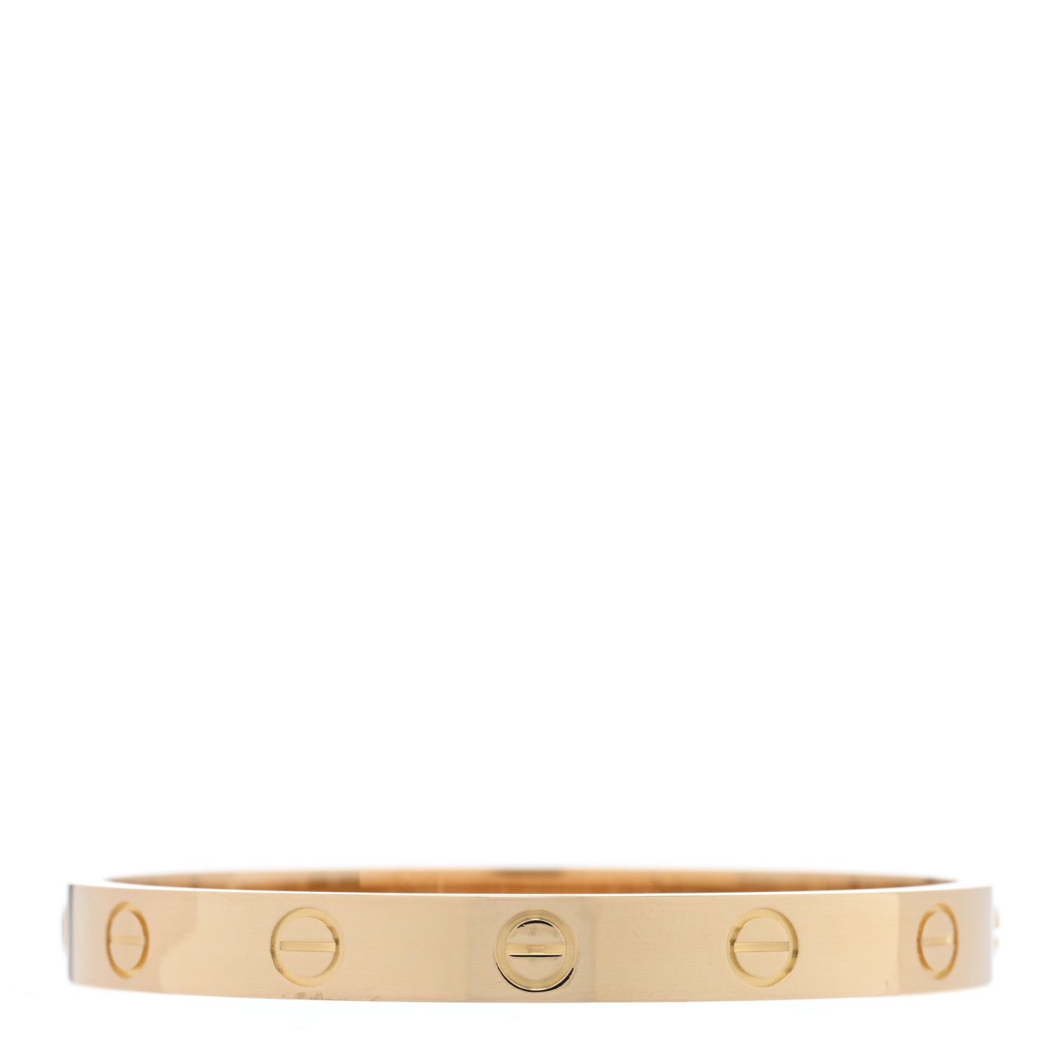 Cartier 18K Yellow Gold LOVE Bracelet 15 1 of 7
