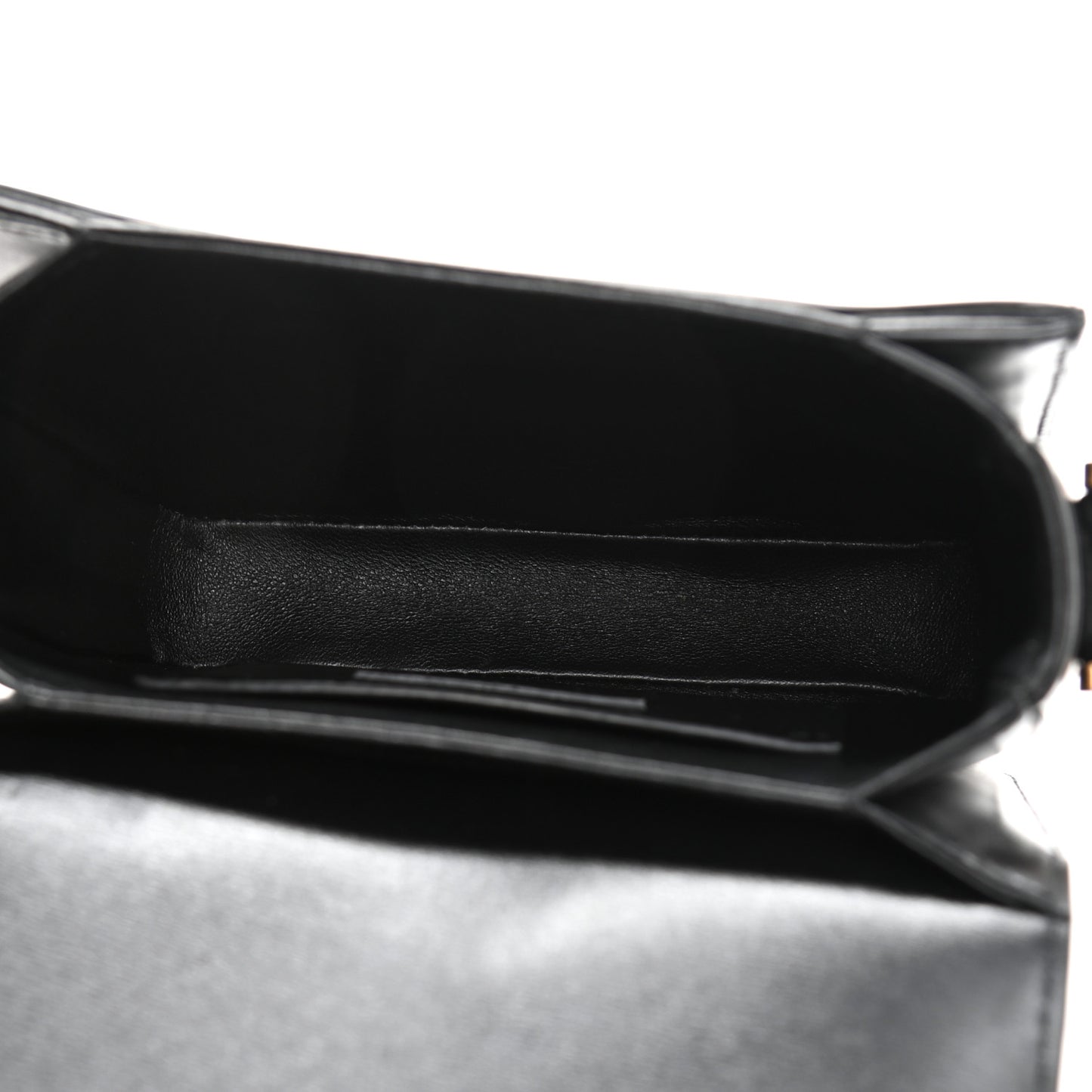 Calfskin Le 61 Shoulder Bag Black