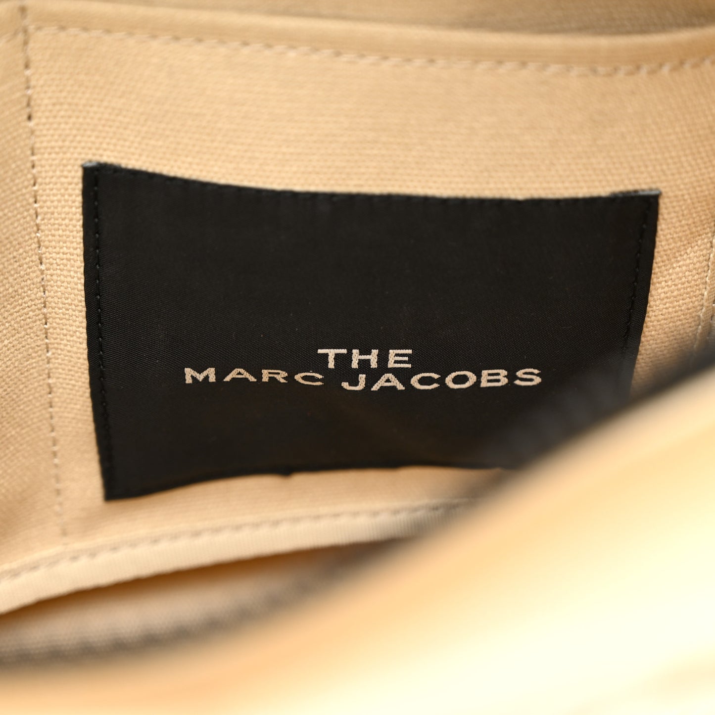 Cotton Canvas Medium The Traveler Tote Bag Beige