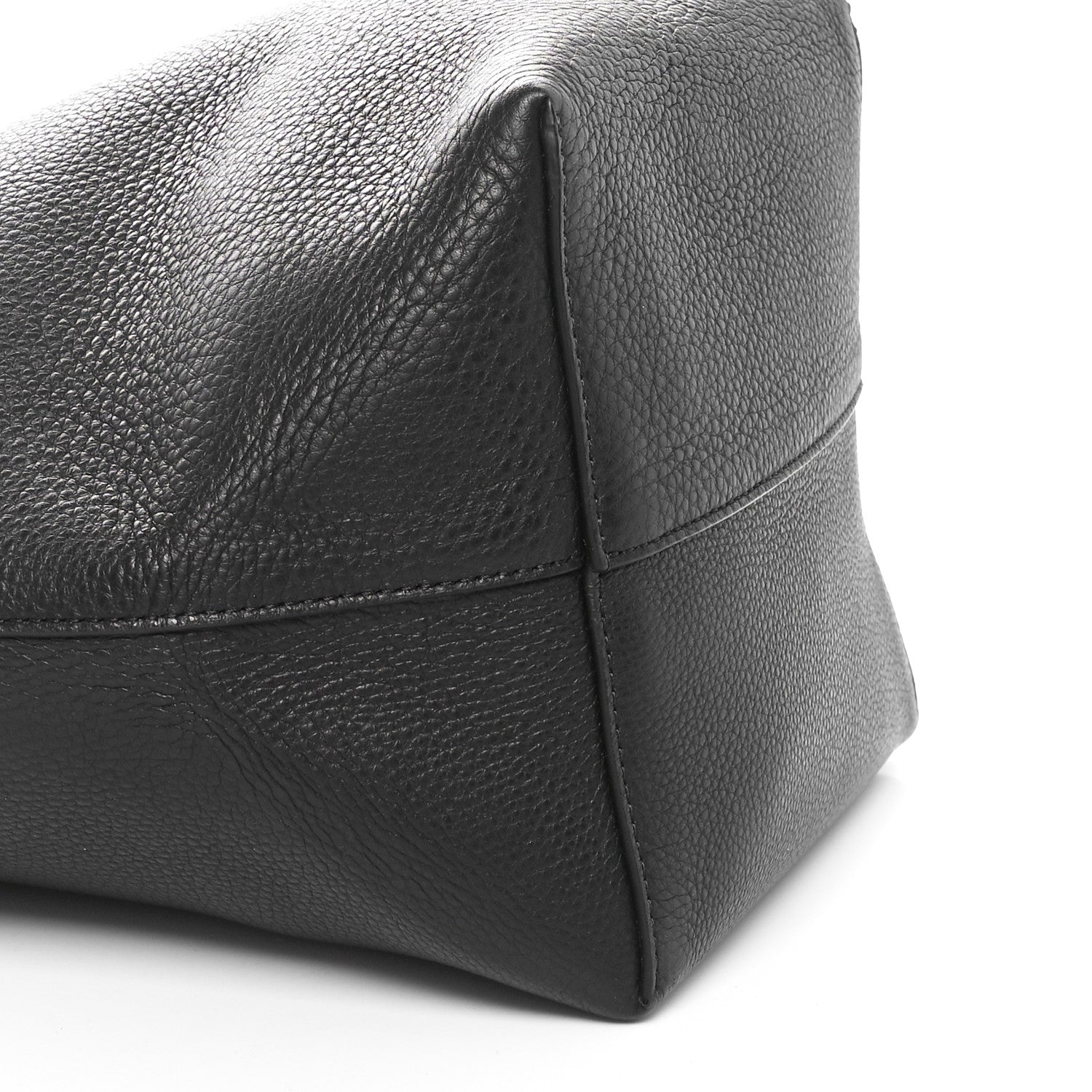 The Row Grained Calfskin Medium N/S Park Tote Black 8 of 9