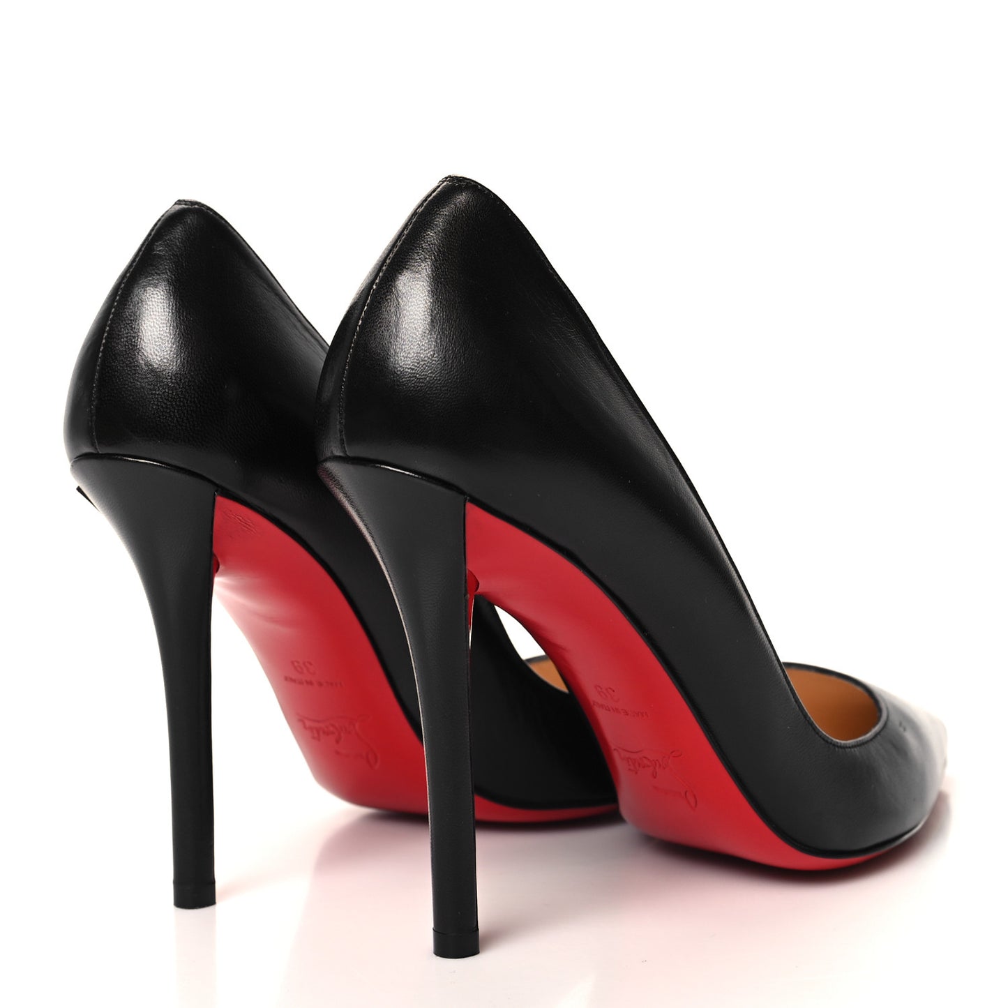 Nappa Apostrophy 100 Pumps 39 Black