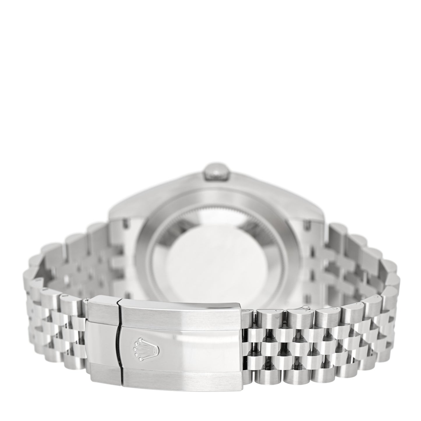 Stainless Steel 18K White Gold 41mm Oyster Perpetual Datejust Watch Mint Green Fluted 126334
