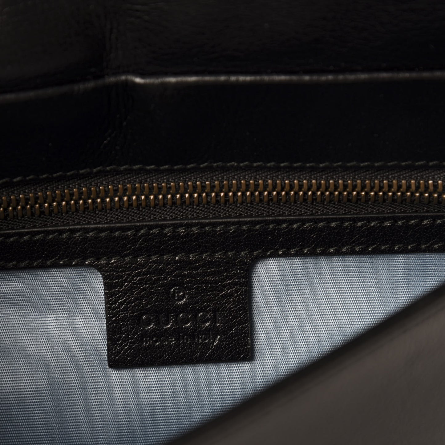 Calfskin Diagonal GG Medium Thiara Double Envelope Shoulder Bag Emerald Green Black