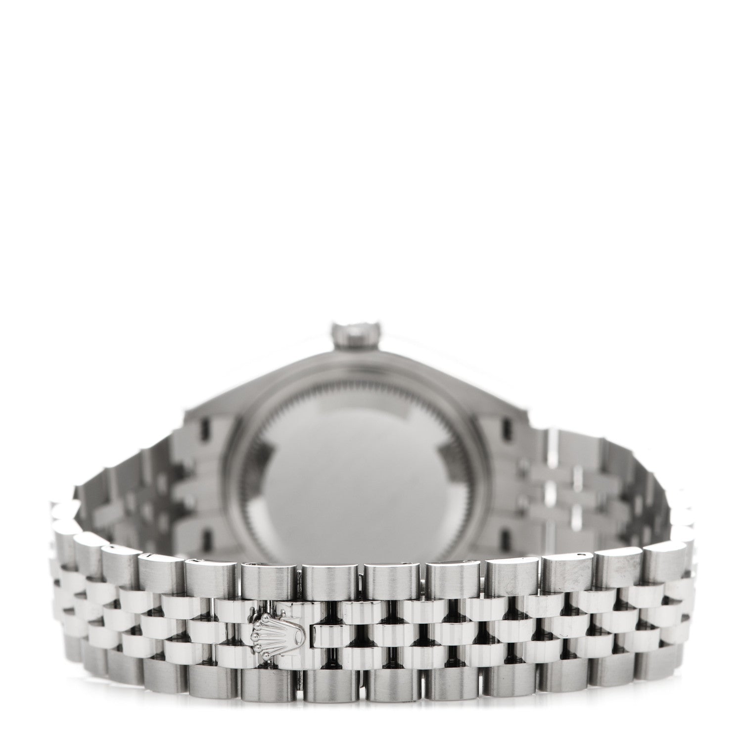 Rolex Stainless Steel 18K White Gold Diamond 28mm Oyster Perpetual Datejust Watch Dark Grey 279174 3 of 5