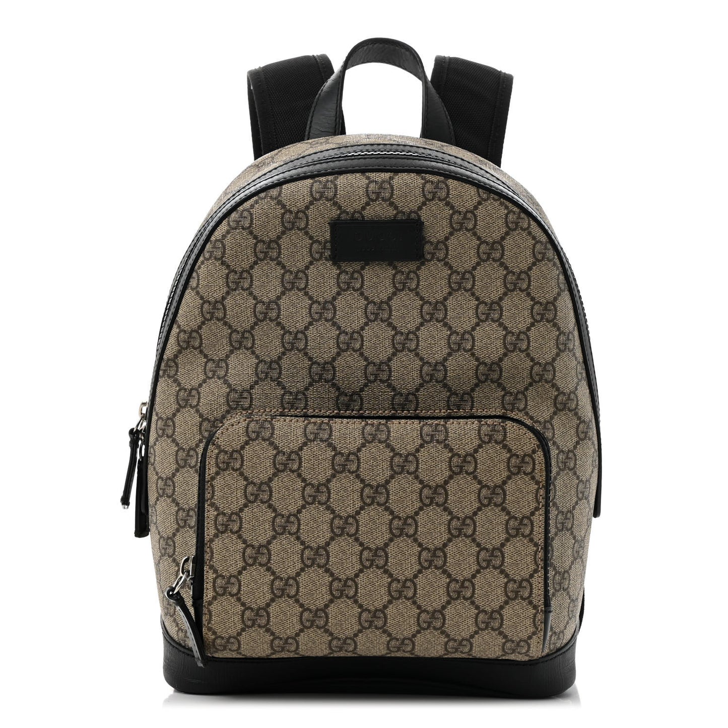 GG Supreme Monogram Small Eden Day Backpack Black