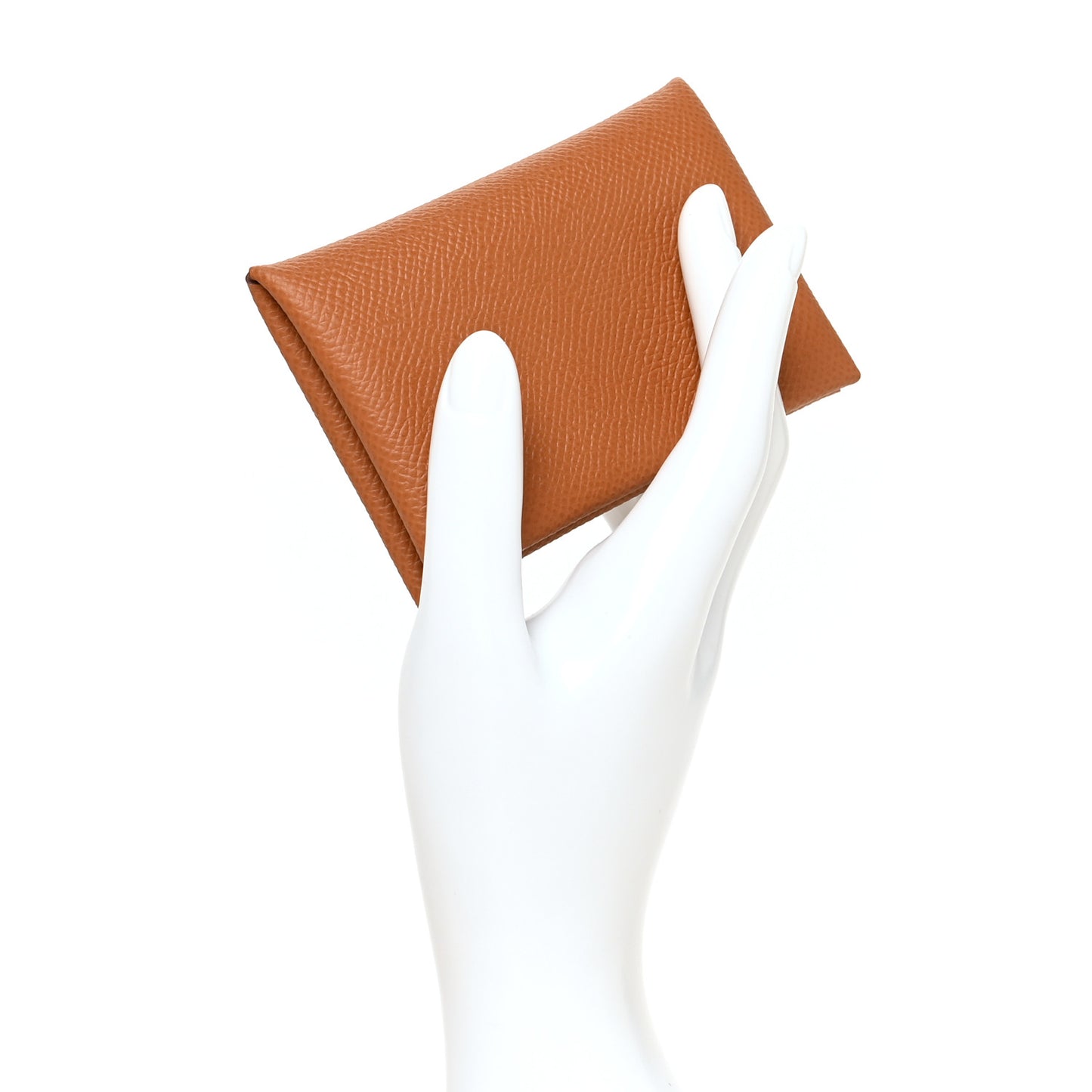 Epsom Calvi Card Case Gold