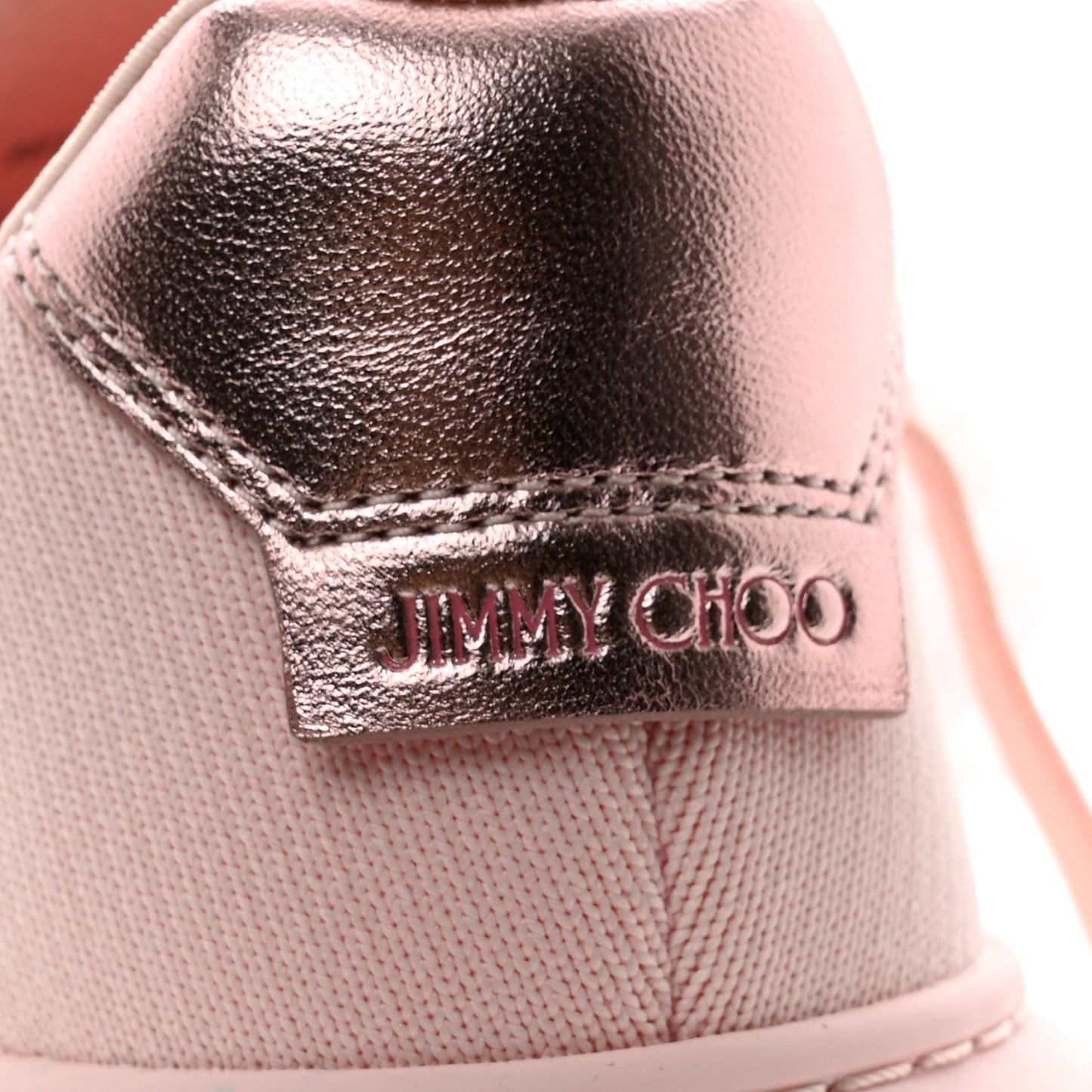 Nappa Diamond Light Platform Sneakers 38.5 Powder Pink