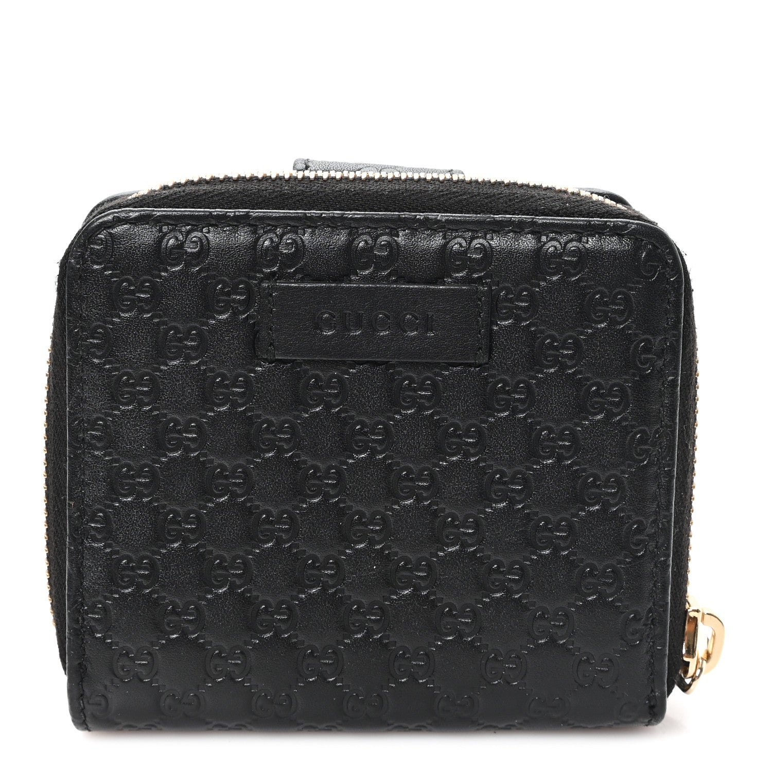 Gucci Microguccissima Compact Wallet Black 1879510 – FASHIONPHILE