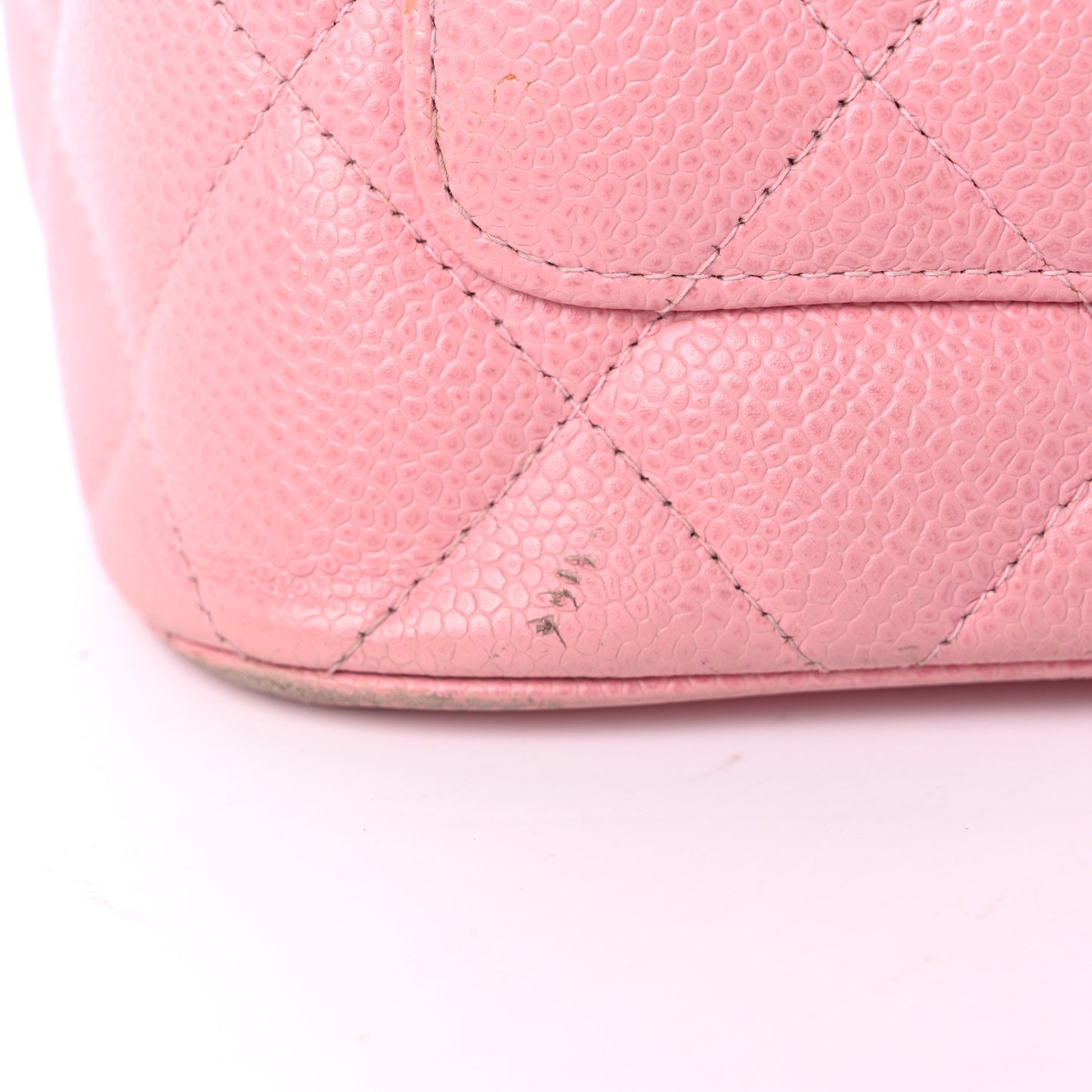 Caviar Medallion CC Tote Light Pink