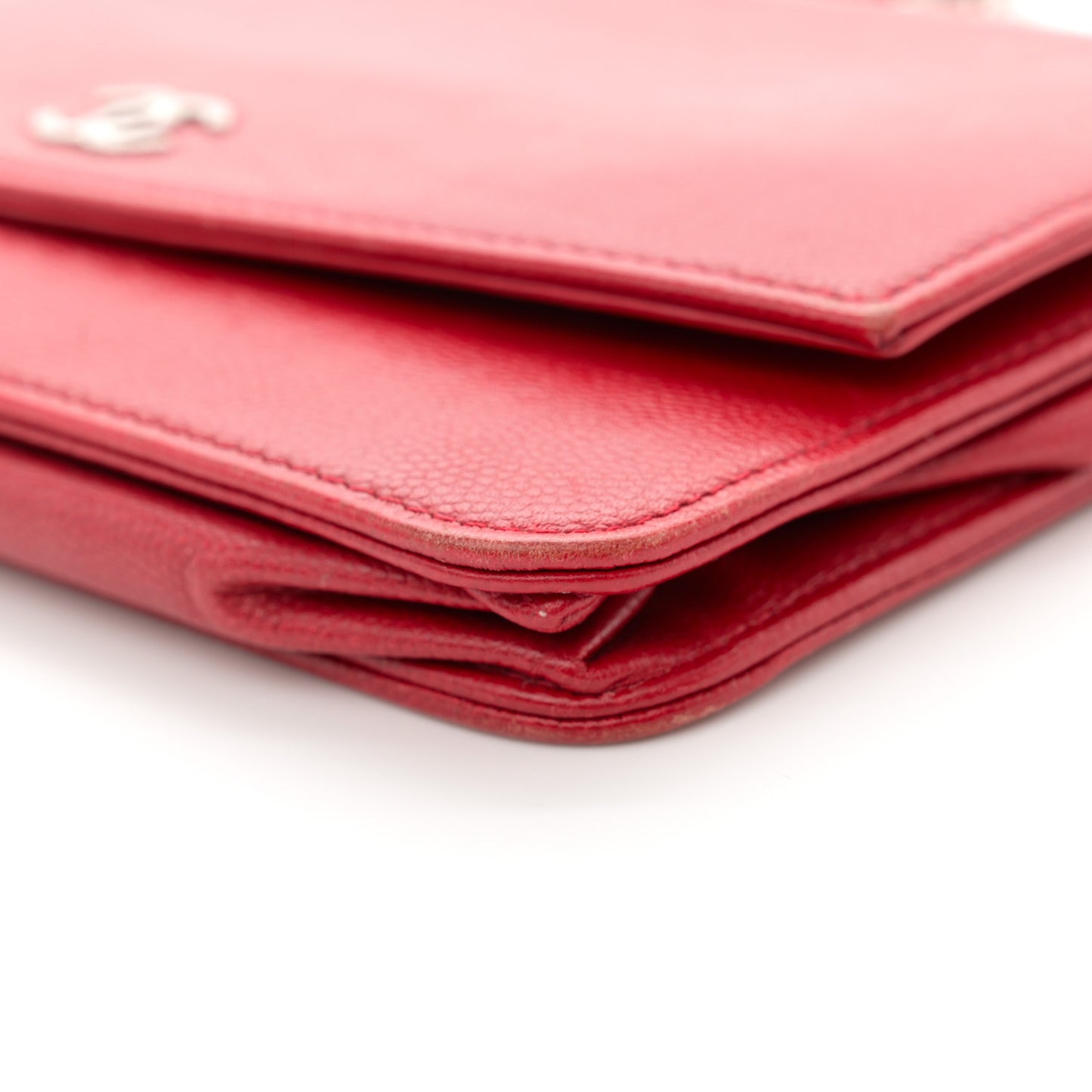 Caviar Sevruga Wallet on Chain WOC Red