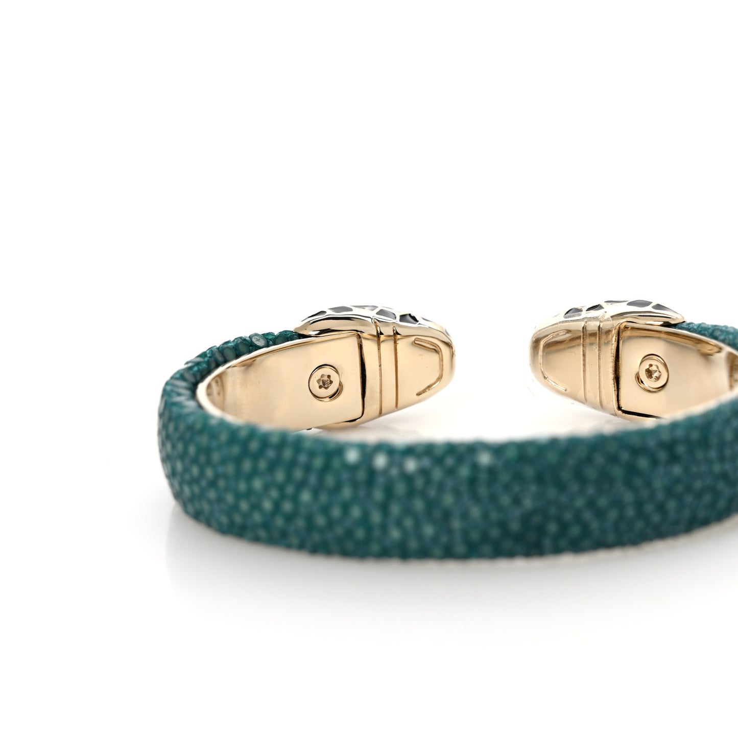 Galuchat Serpenti Forever Bracelet Green