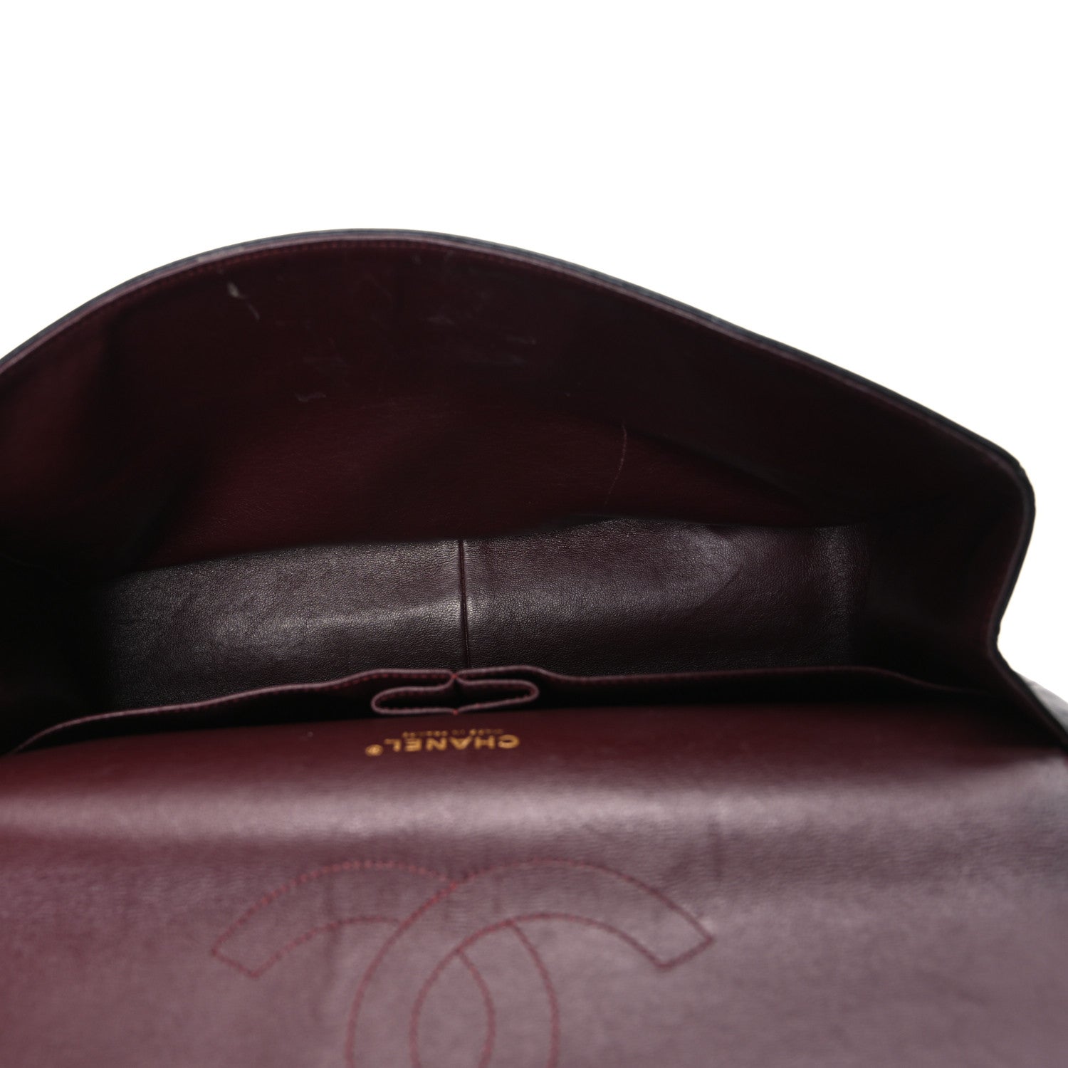 Chanel Lambskin Quilted Maxi Double Flap Black 5 of 13