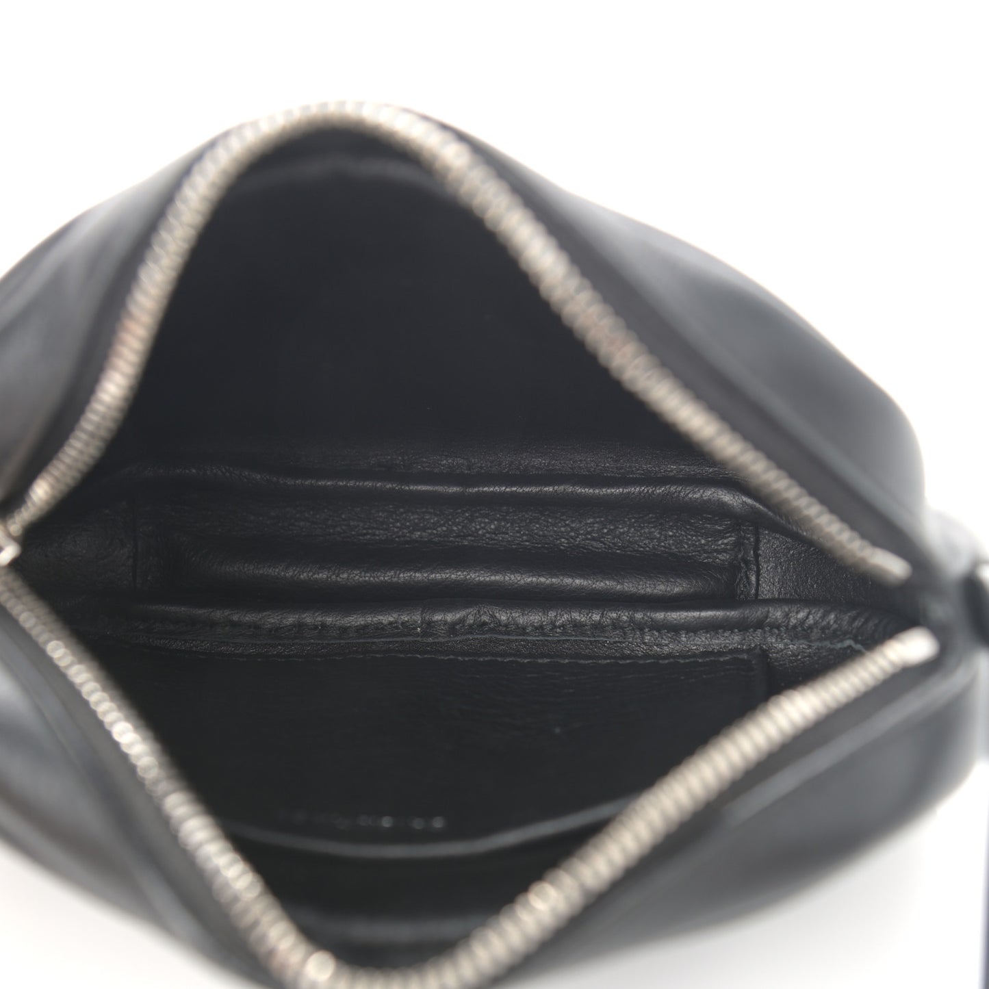 Calfskin Logo XS Everyday Camera Bag Black