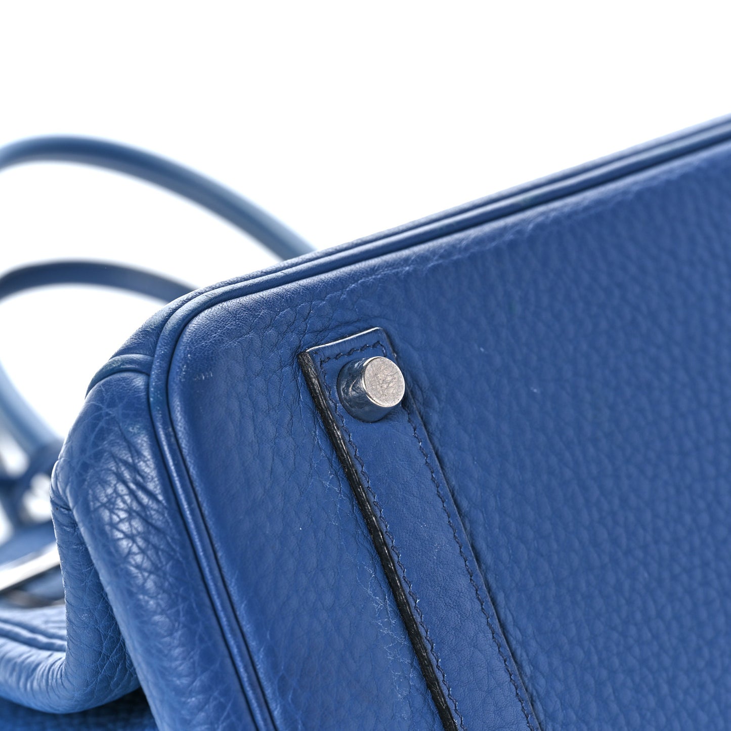 Taurillon Clemence Birkin 35 Bleu Brighton