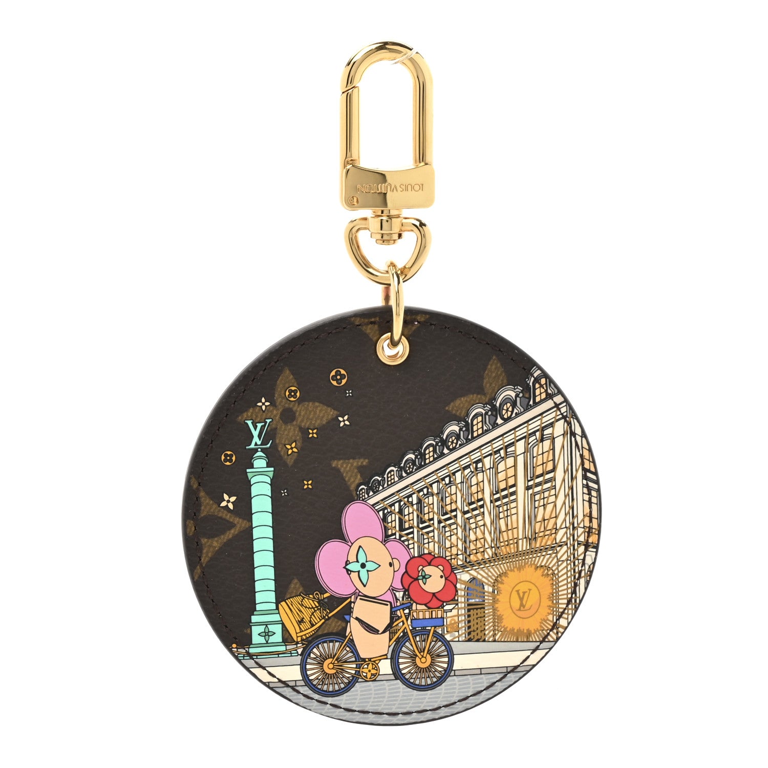 Louis Vuitton Monogram 2022 Christmas Animation Paris Bag Charm