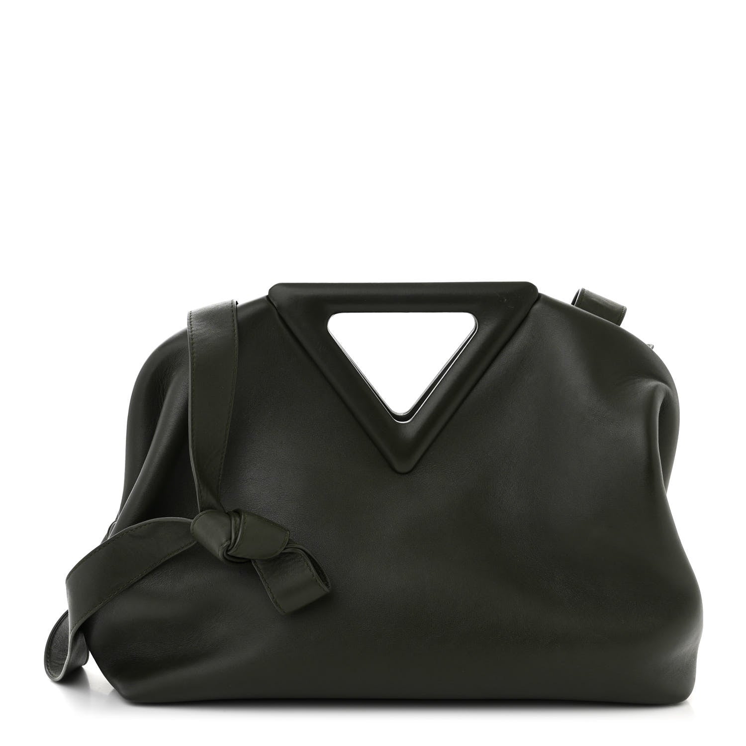 Bottega Veneta Calfskin Large The Point Triangle Bag Camping 1 of 10