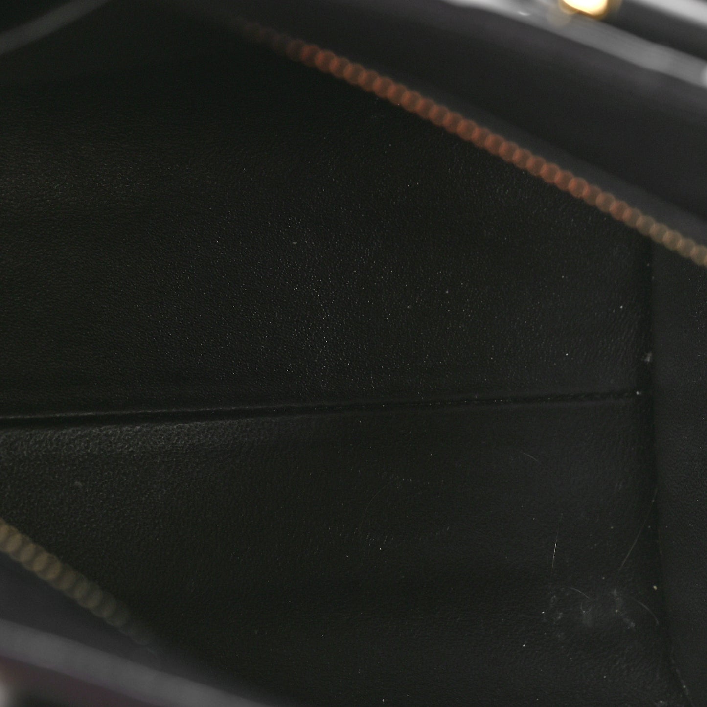 Calfskin Monogram Baby Cabas Black
