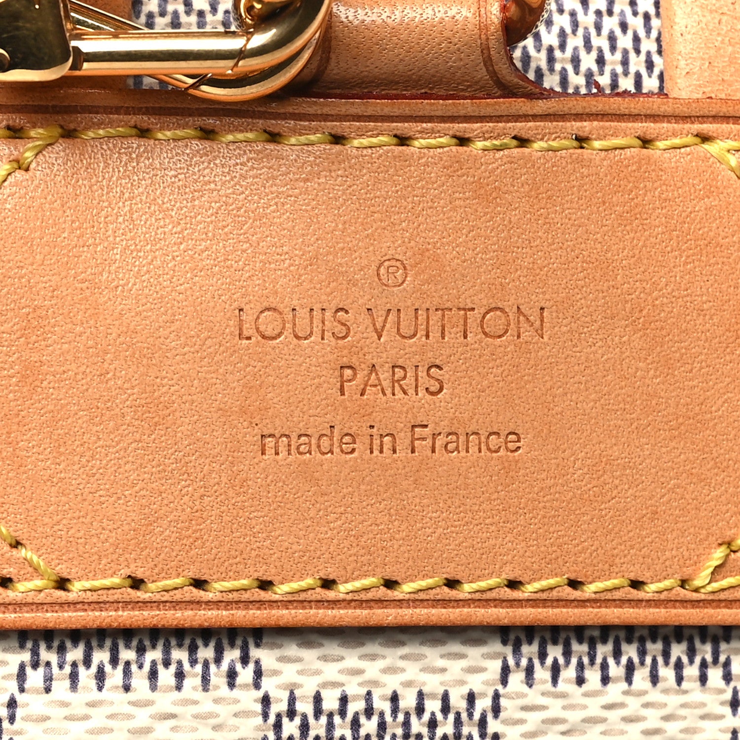 Louis Vuitton Damier Azur Sperone BB Backpack 6 of 8