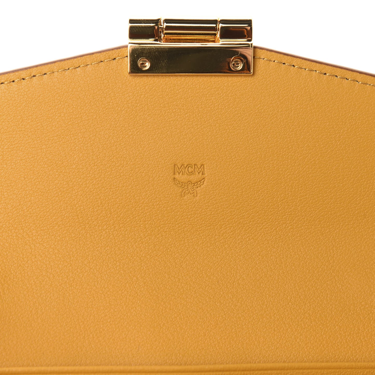Visetos Large Patricia Wallet On Chain Cognac