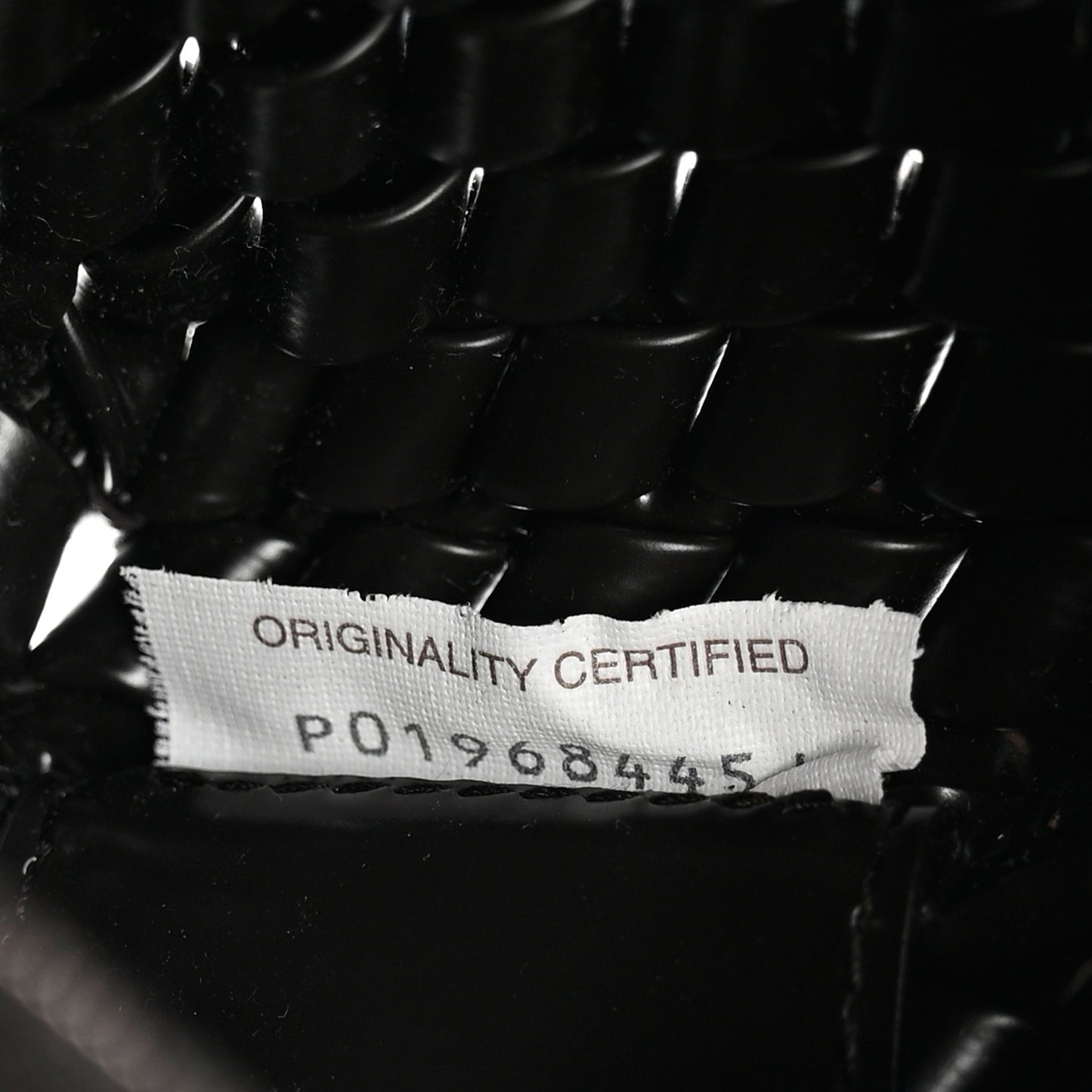 Nappa Intrecciato Slanted Clutch Fondant