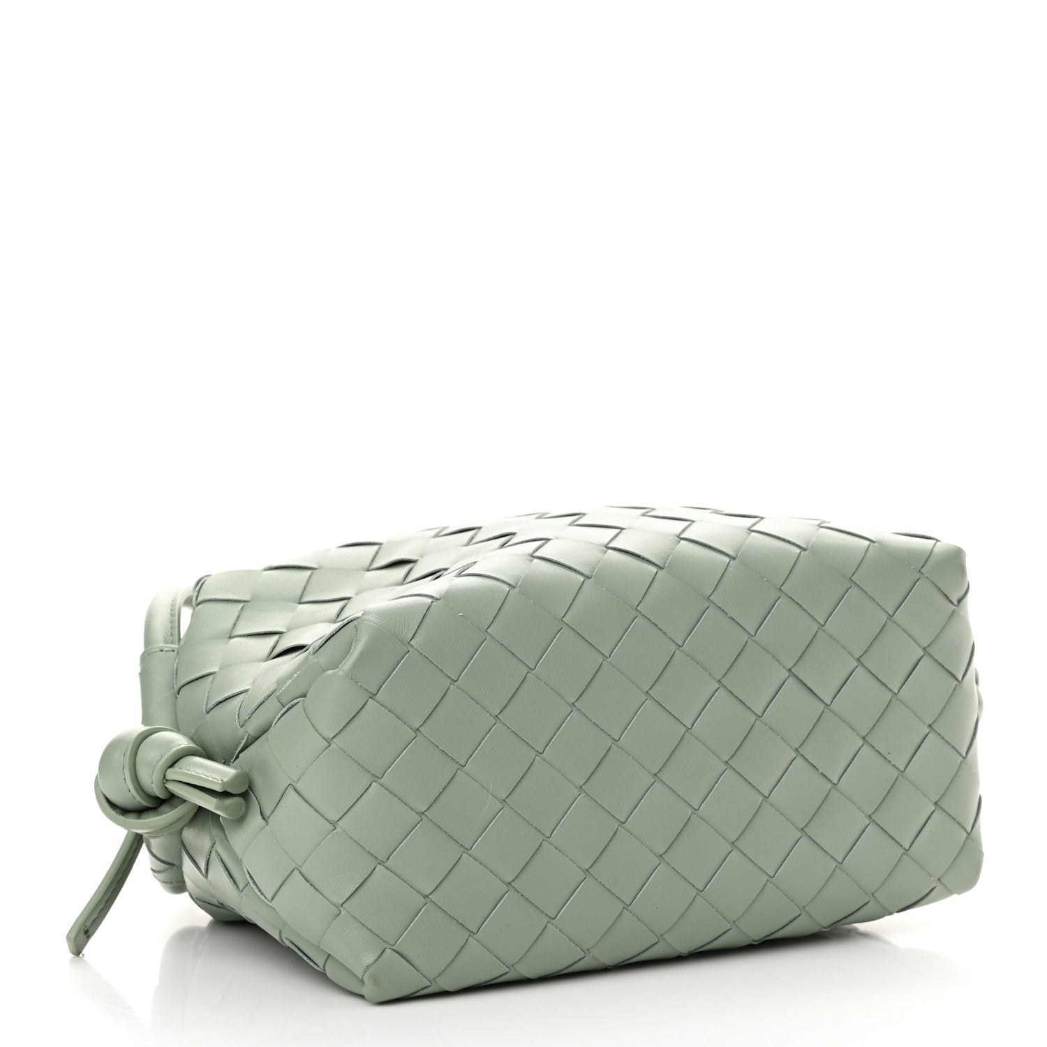 Bottega Veneta Nappa Intrecciato Loop Top Handle Camera Bag New Sauge 4 of 10