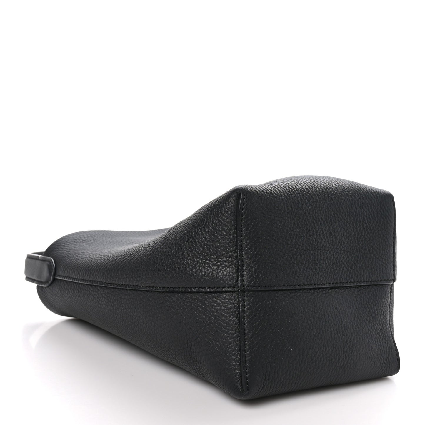 Grained Calfskin Small N/S Park Tote Black