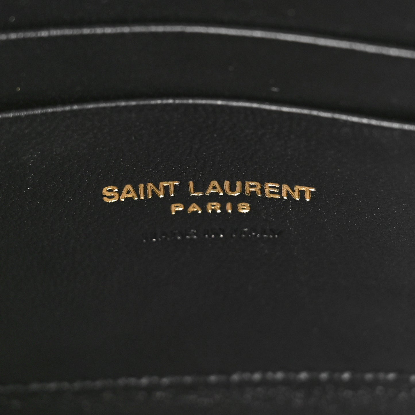 SAINT LAURENT Grain De Poudre Matelasse Monogram Mini Lou Camera Bag Black