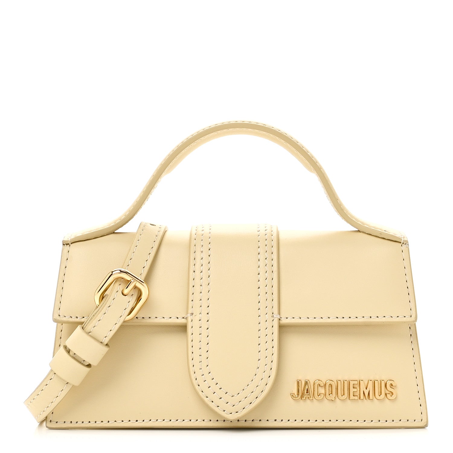 Jacquemus Calfskin Le Bambino Ivory 1858318 – FASHIONPHILE