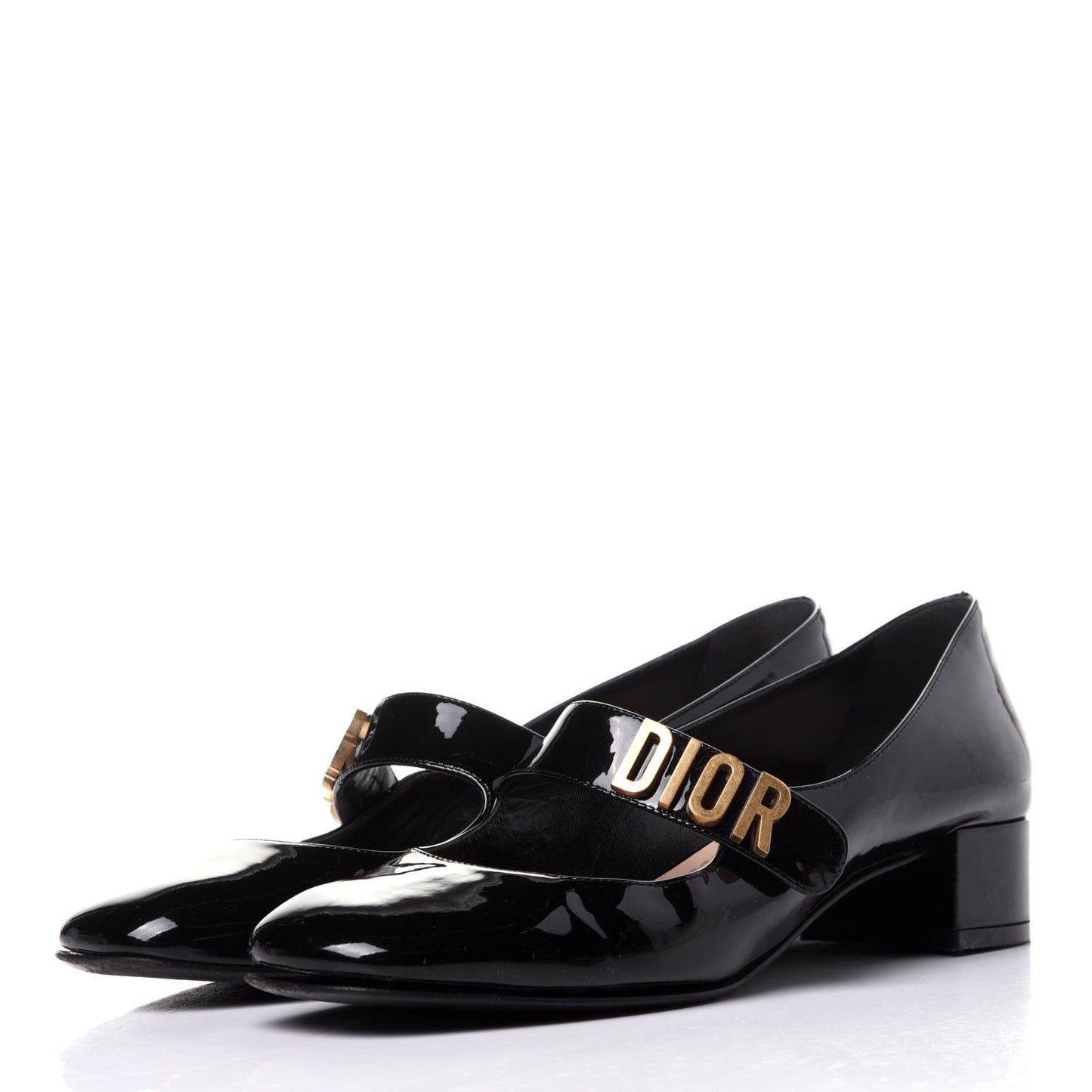 Patent Baby-D Ballet Pumps 38 Black