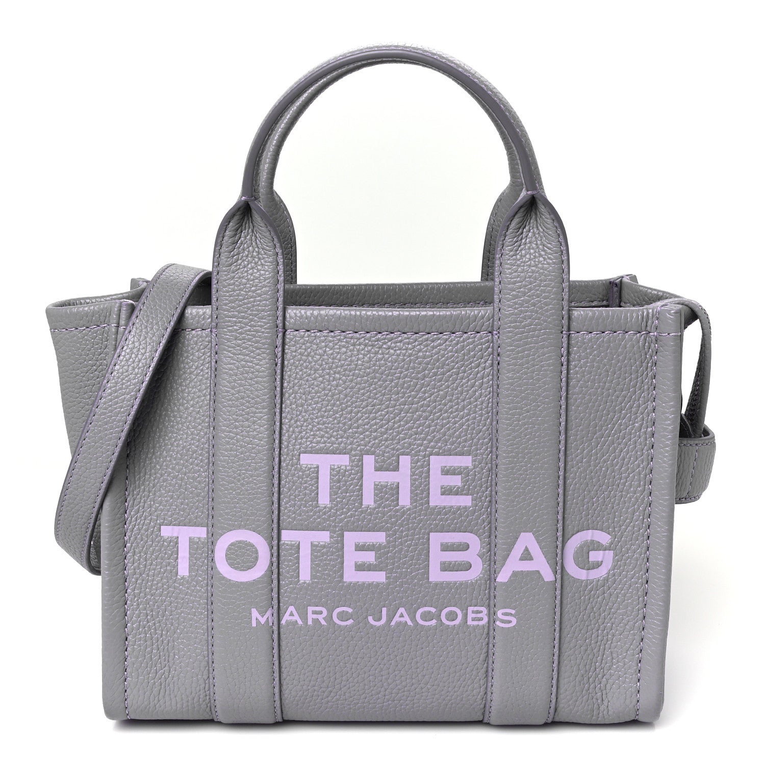 Marc Jacobs Grained Calfskin Small The Tote Bag Lavender 1767958