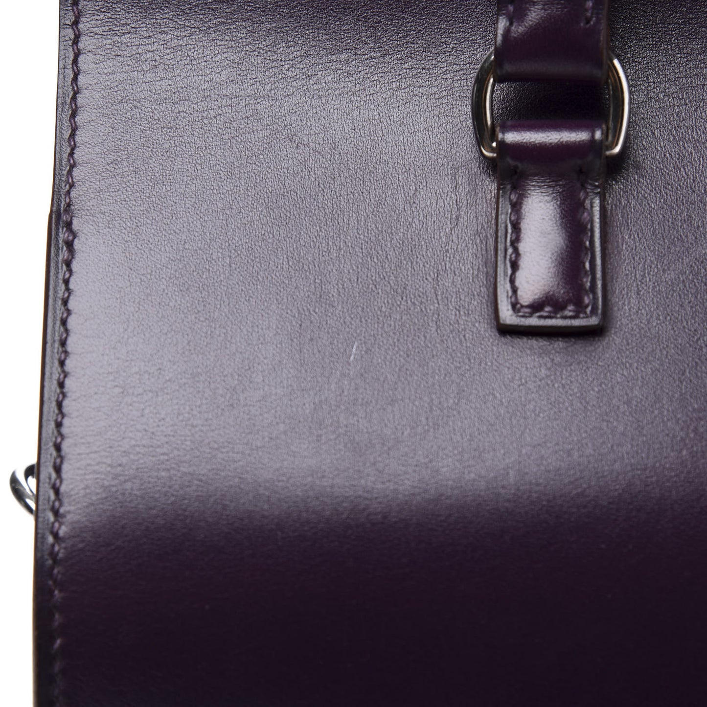 Box Handle Bag Raisin