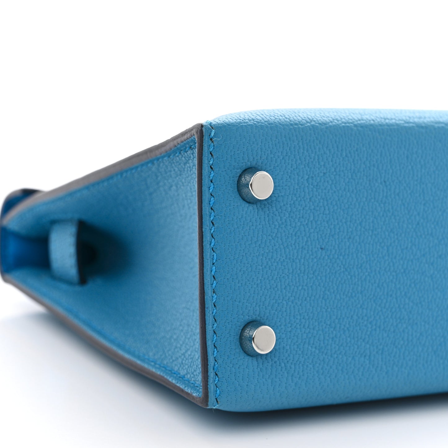 Chevre Mysore Mini Kelly Sellier 20 Bleu Frida