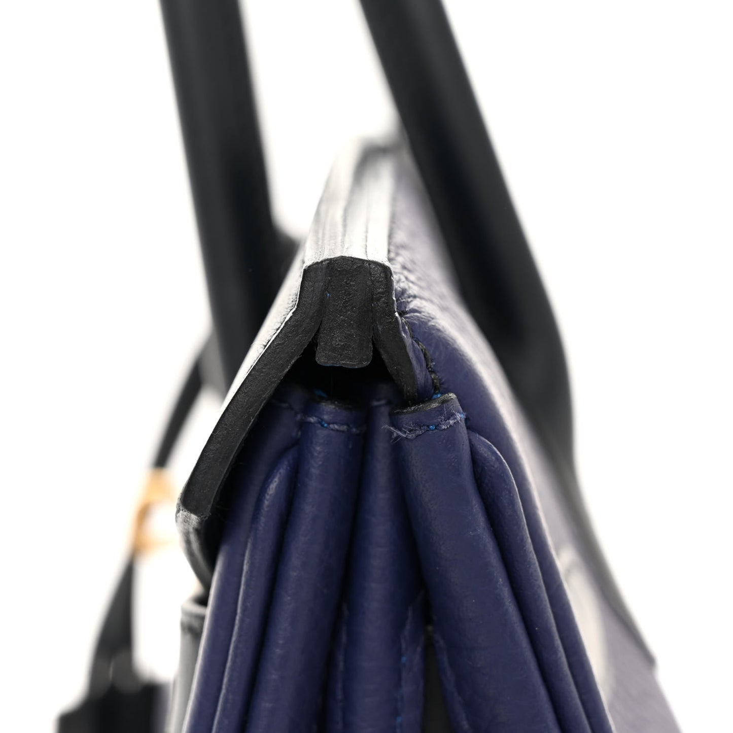 Taurillon Clemence Sombrero Birkin 30 Bleu Encre Bleu Obscur