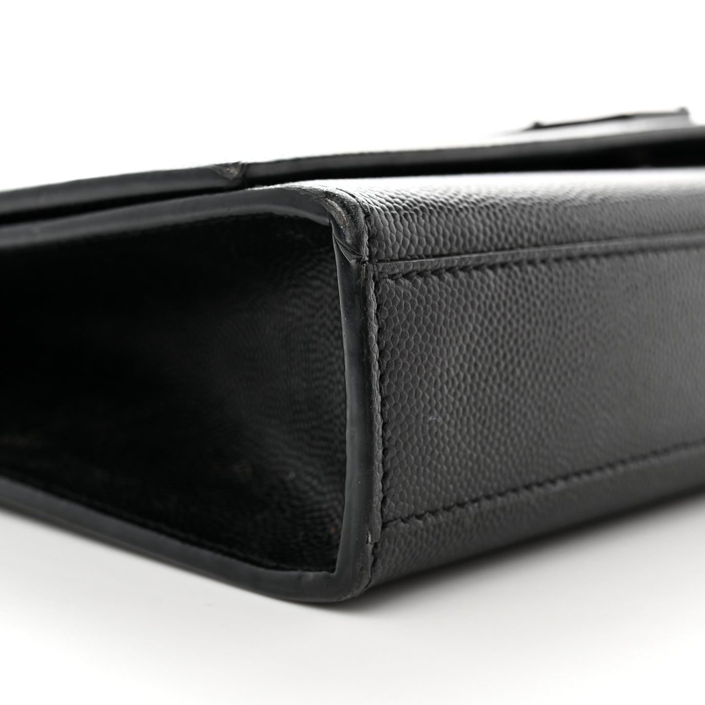 Grain De Poudre Medium Classic Monogram Monochrome Kate Satchel Black