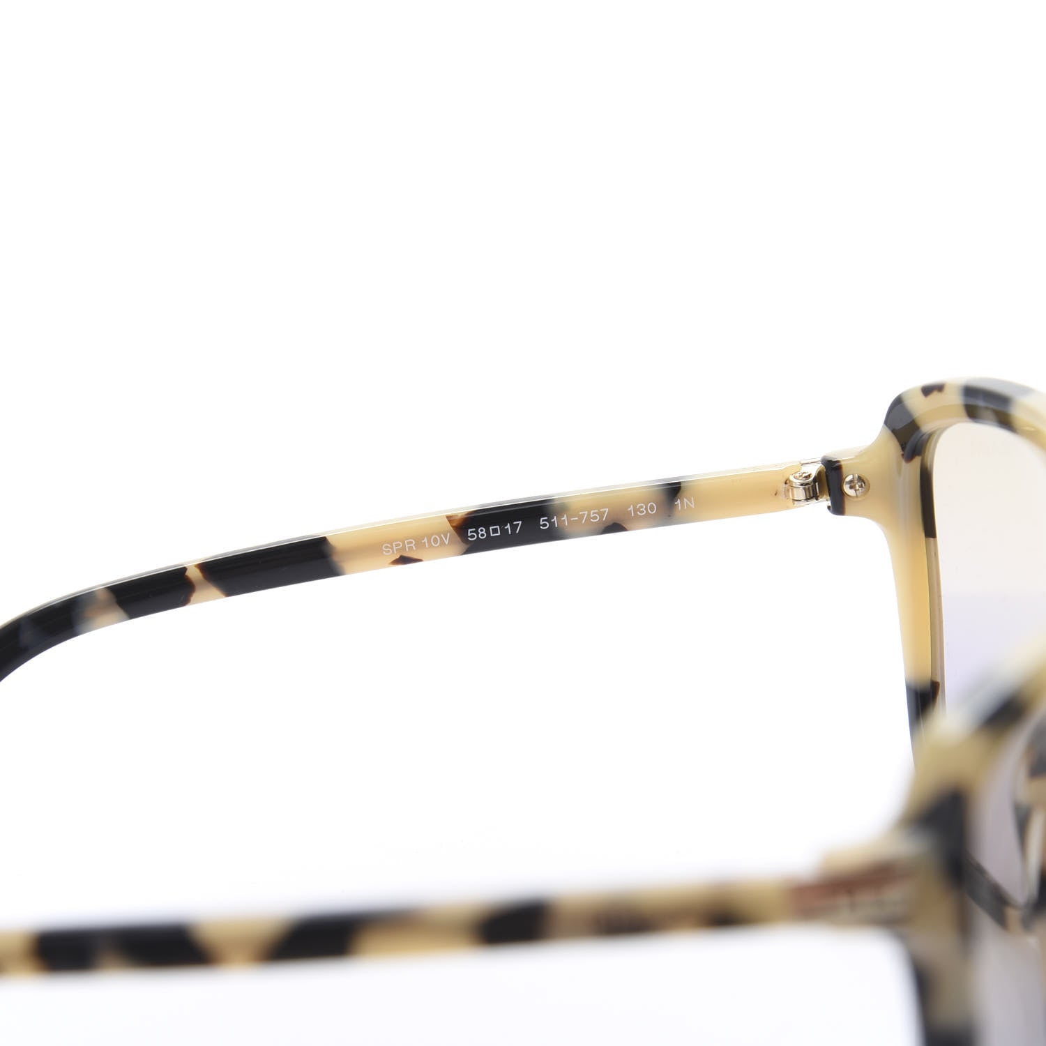 Prada Square Sunglasses SPR 10V Tortoise 5 of 7