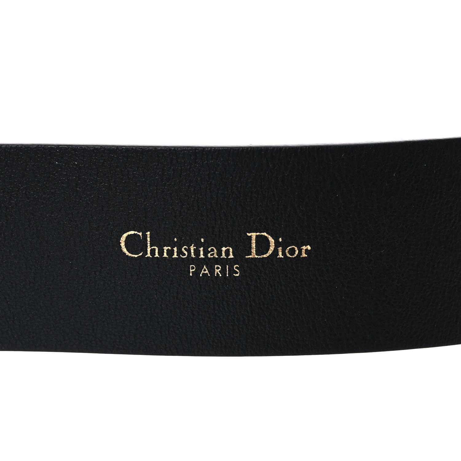 Christian Dior Calfskin Diorquake Belt 75 Black 3 of 6