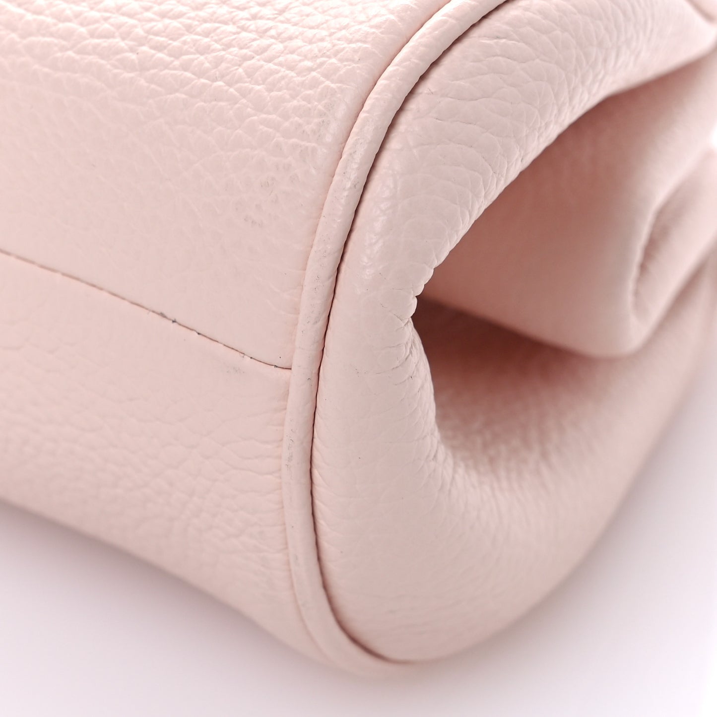 Eram Calfskin Gancini Mini Clutch Pink
