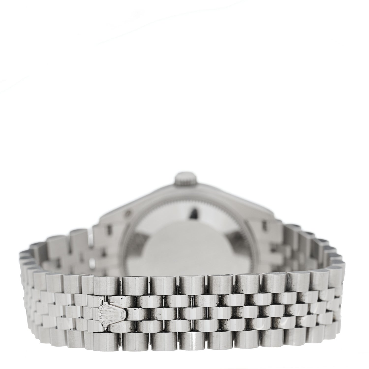 Rolex Stainless Steel 18K White Gold 31mm Oyster Perpetual Datejust Watch Bright Blue Roman 278274 3 of 5