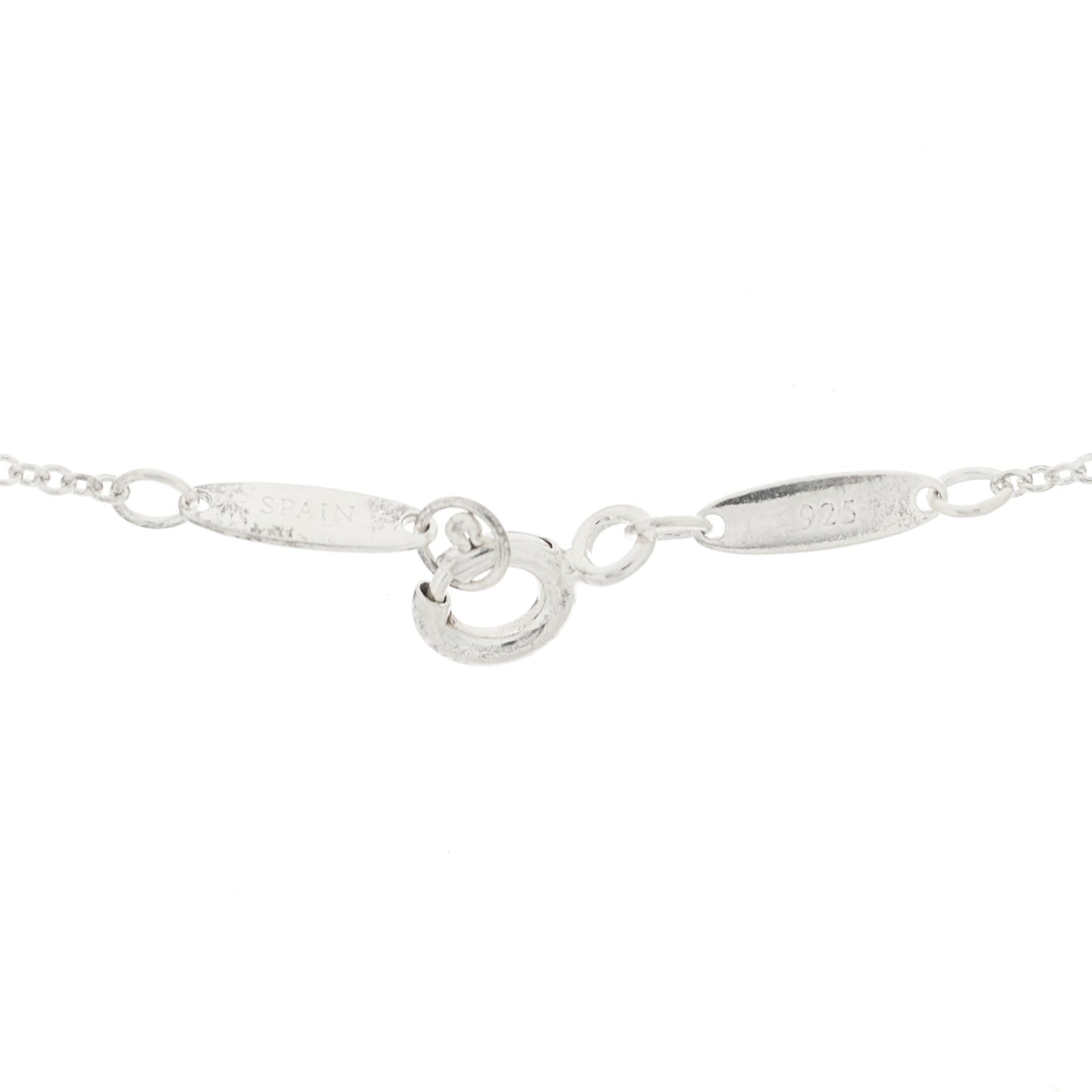 Sterling Silver Elsa Peretti Letter N Pendant Necklace