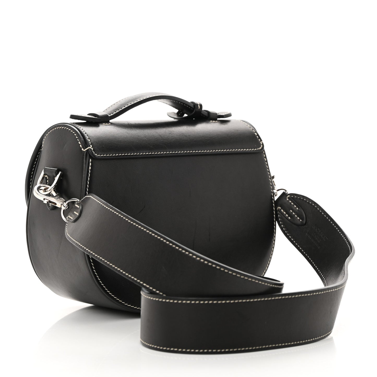 Barenia Blush Flori PM Black