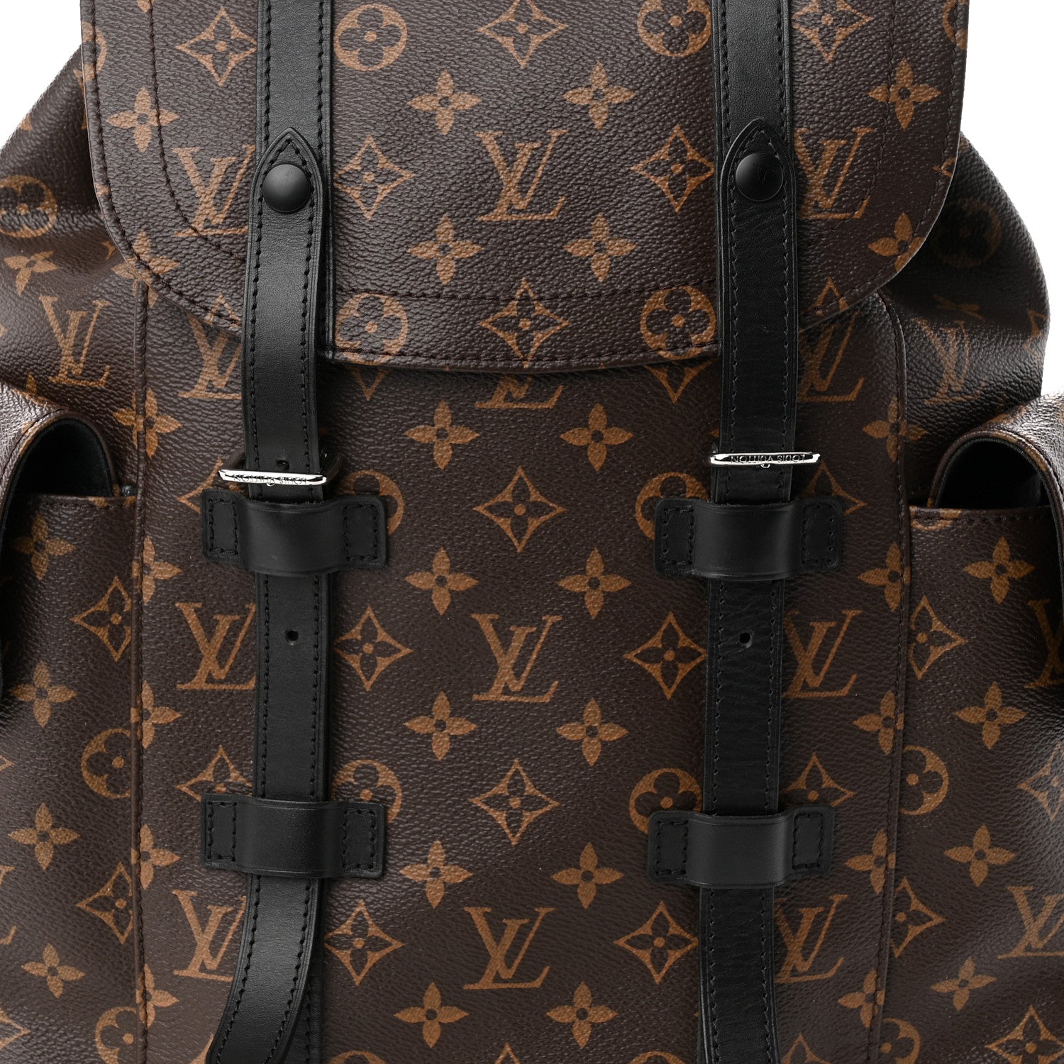 Louis Vuitton Monogram Macassar Christopher PM Backpack 7 of 13