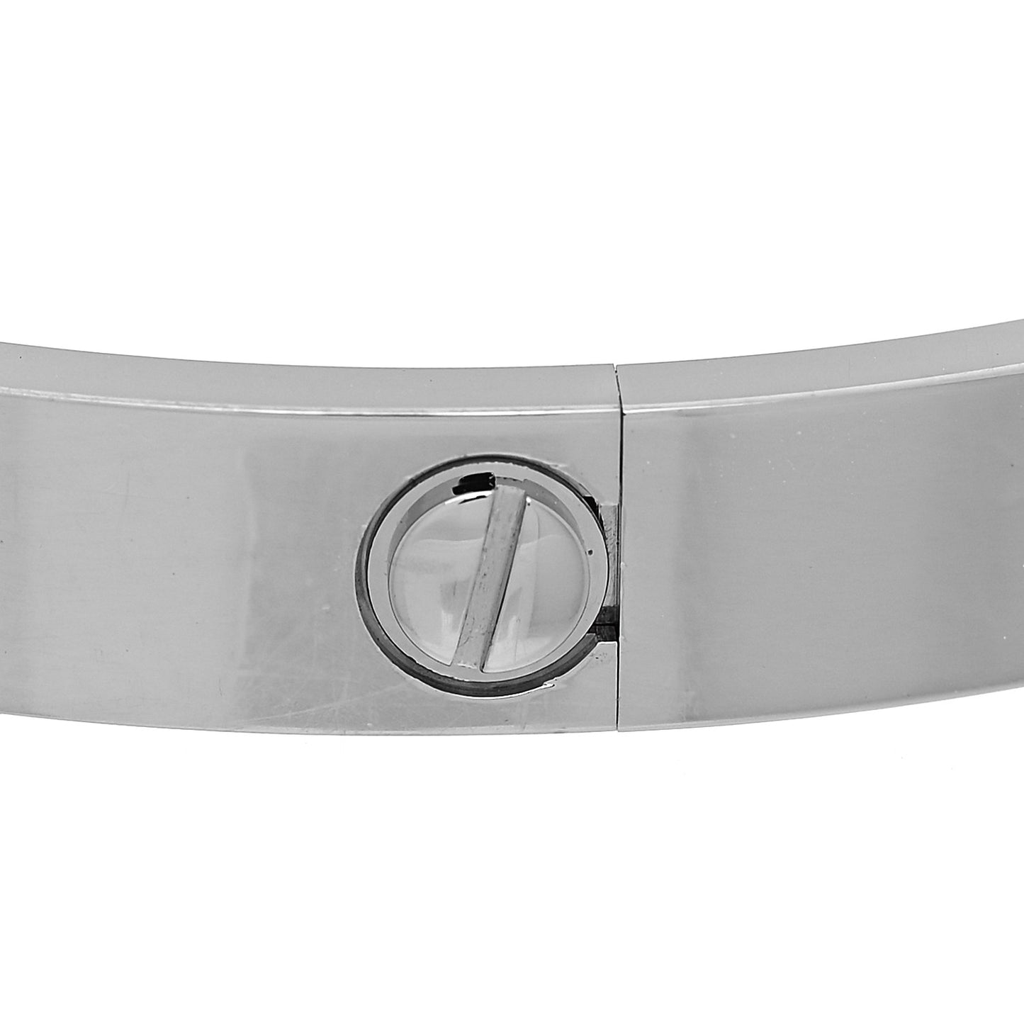 18K White Gold LOVE Bracelet 19