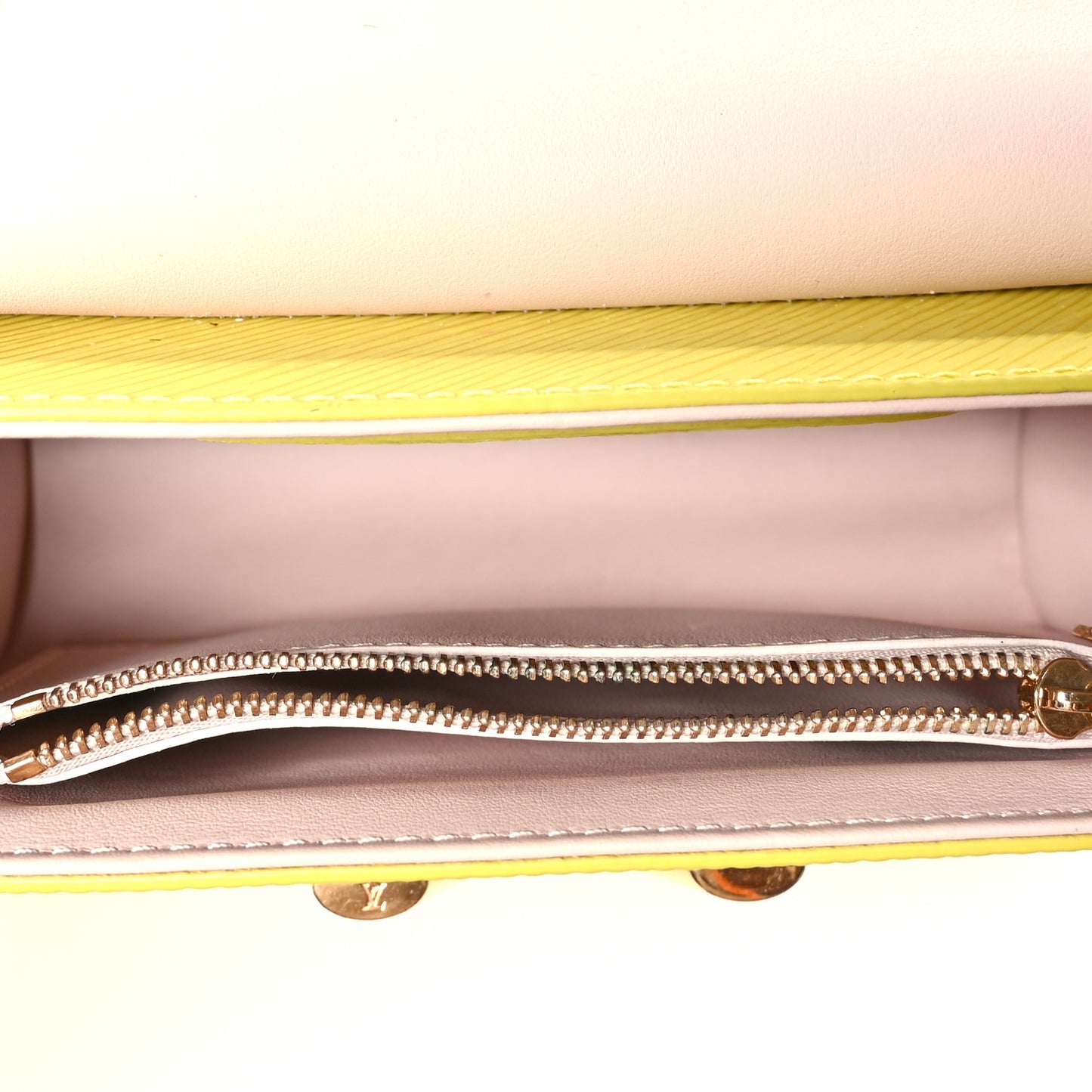 Epi Twist Shoulder Bag PM Citron Yellow