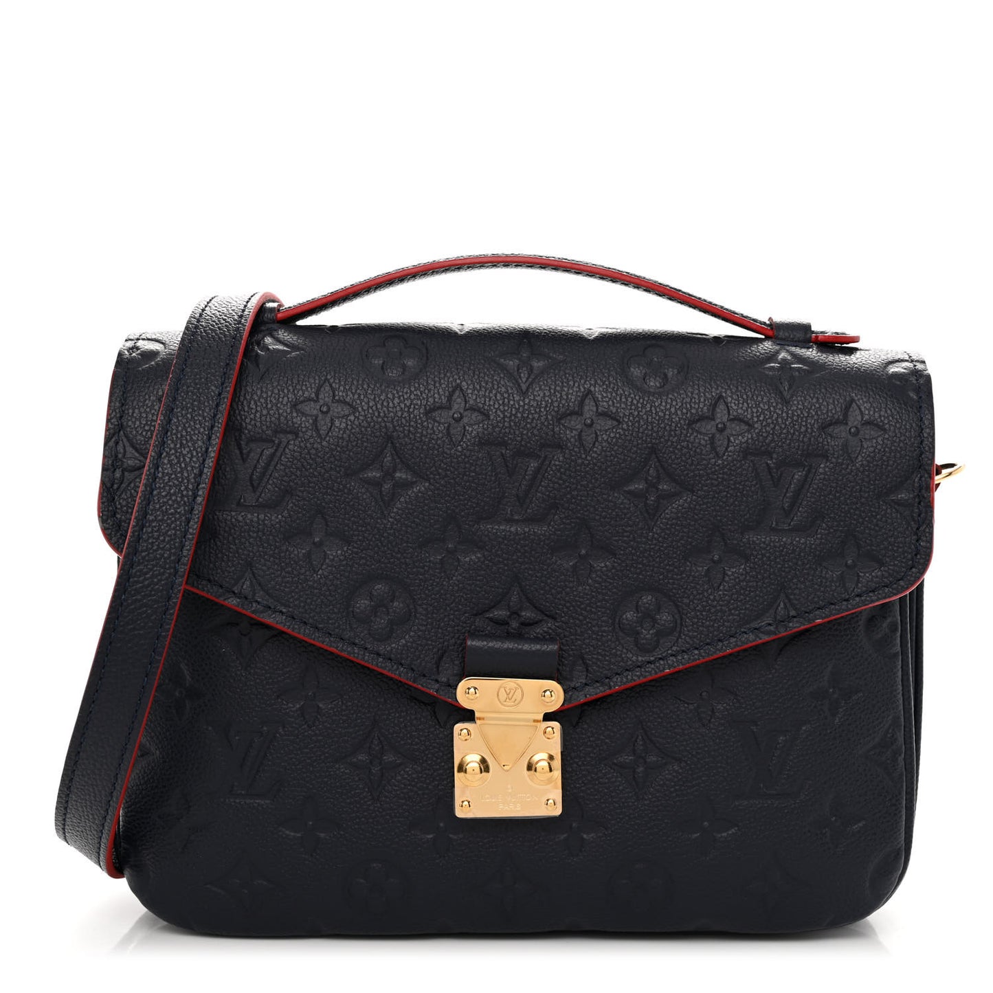 Empreinte Pochette Metis Marine Rouge